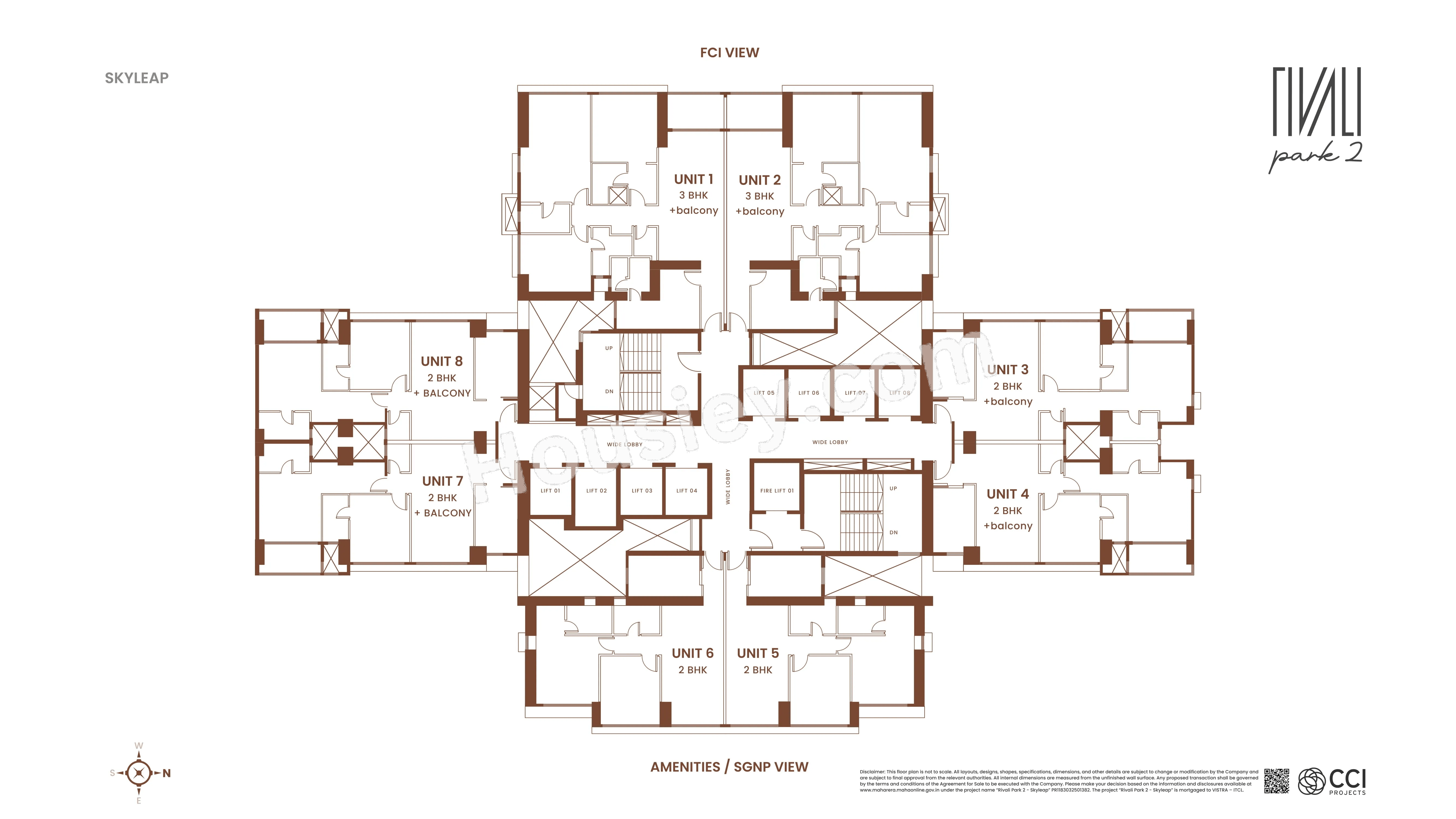 CCI Rivali Park Skyleap Floor Plan