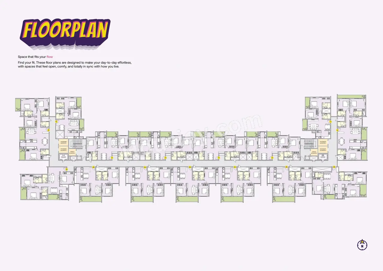 Century Liva Floor Plan
