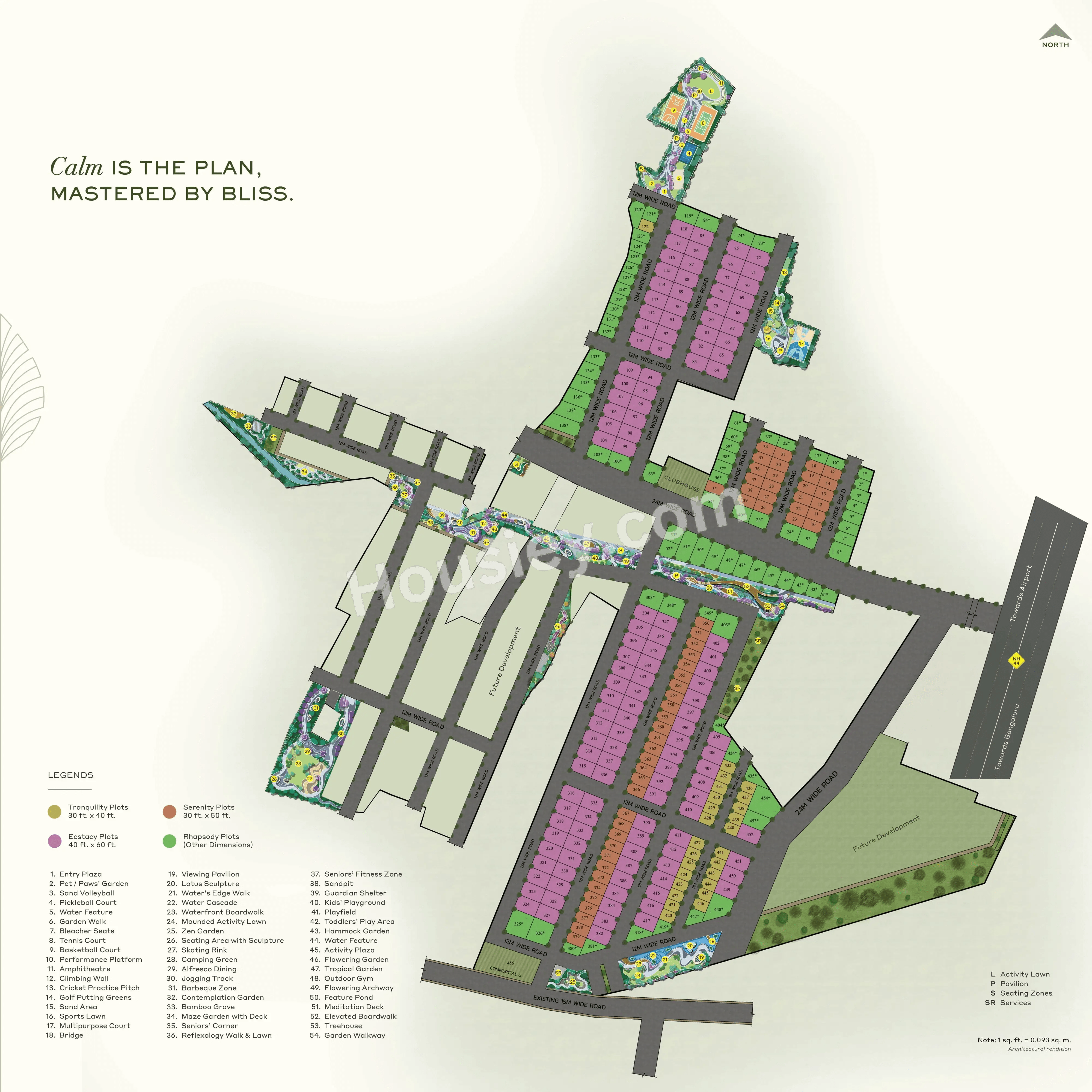 Century One World Seraya Floor plan 2