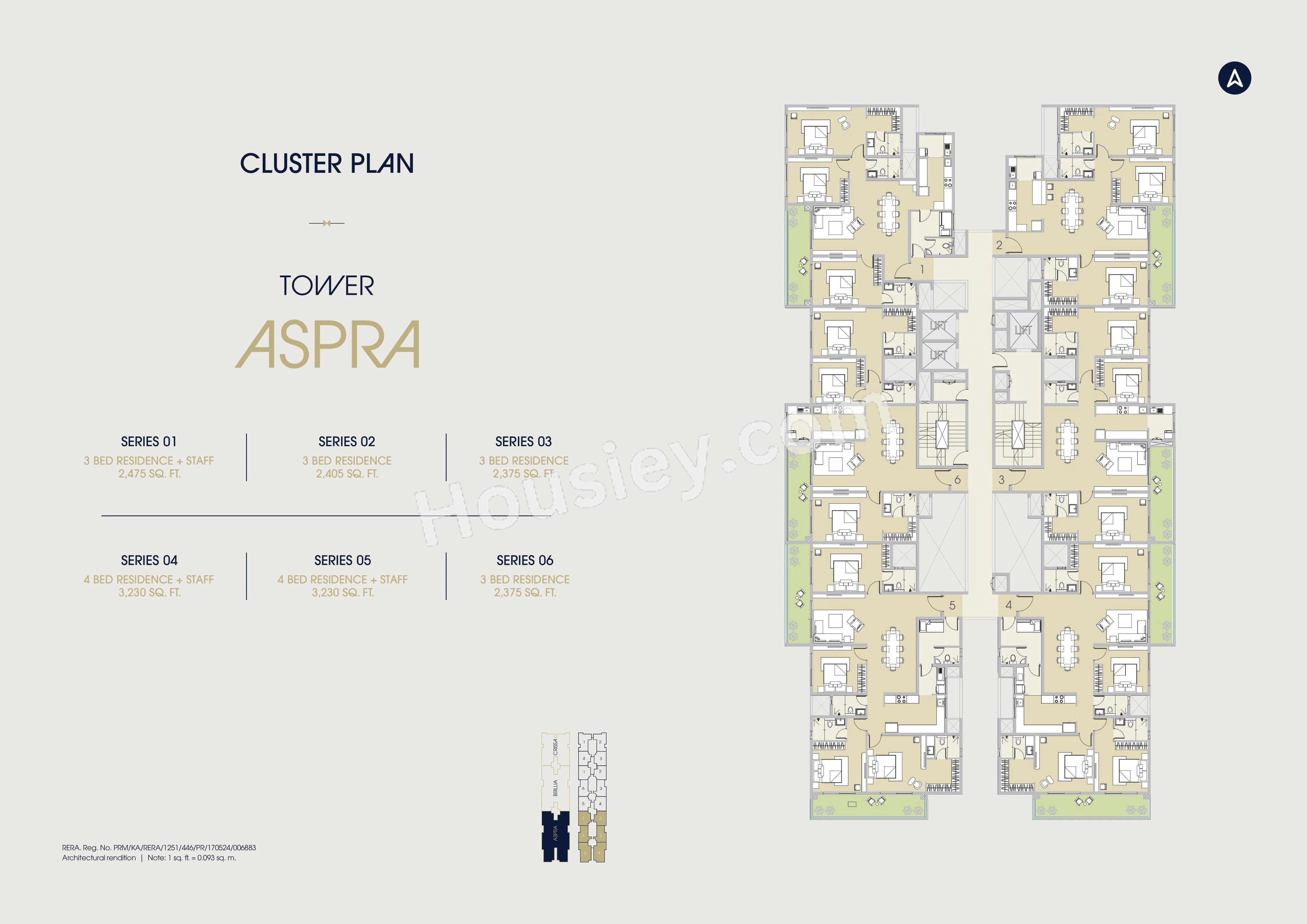 Century Regalia Floor plan 1