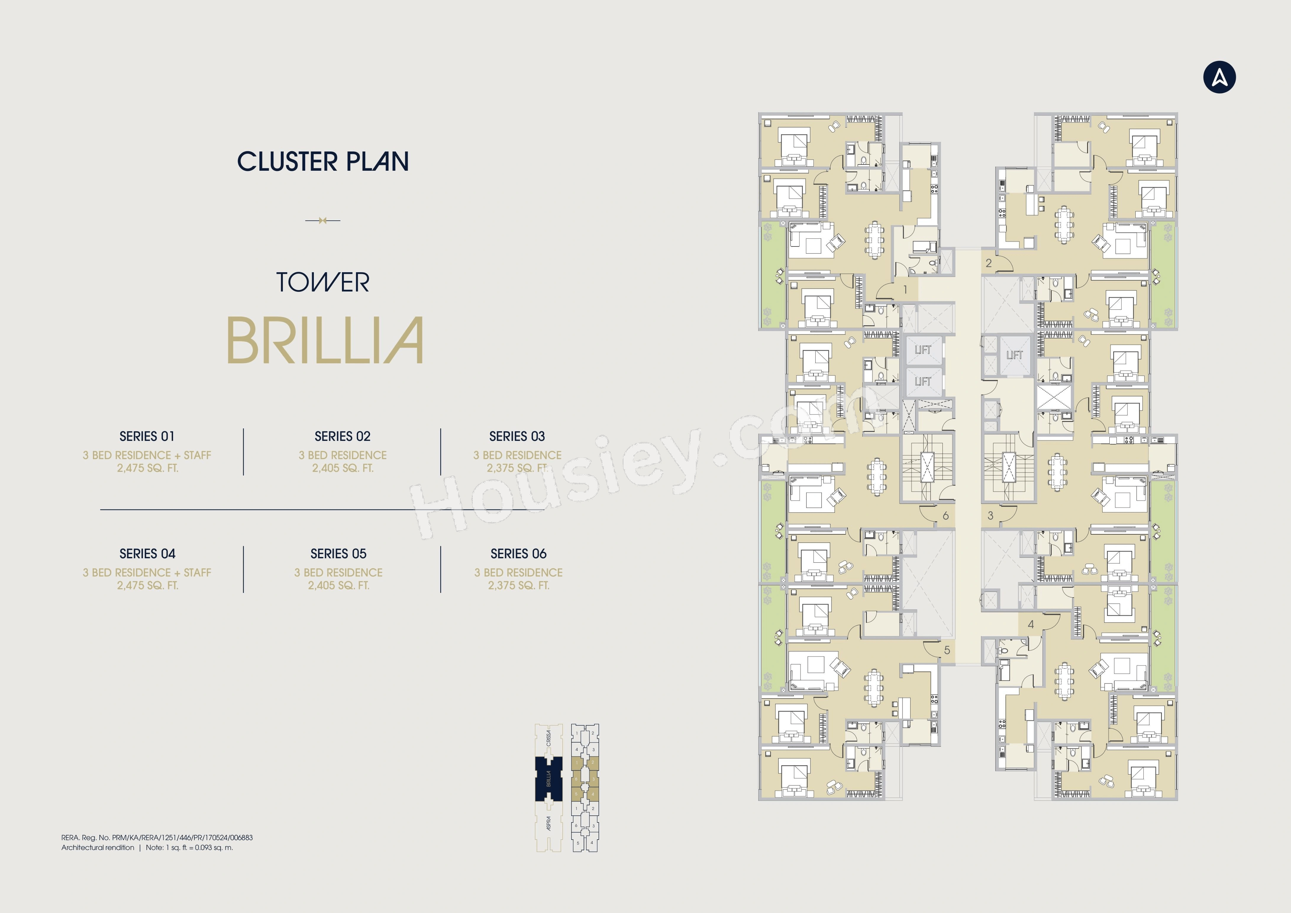 Century Regalia Floor plan 2