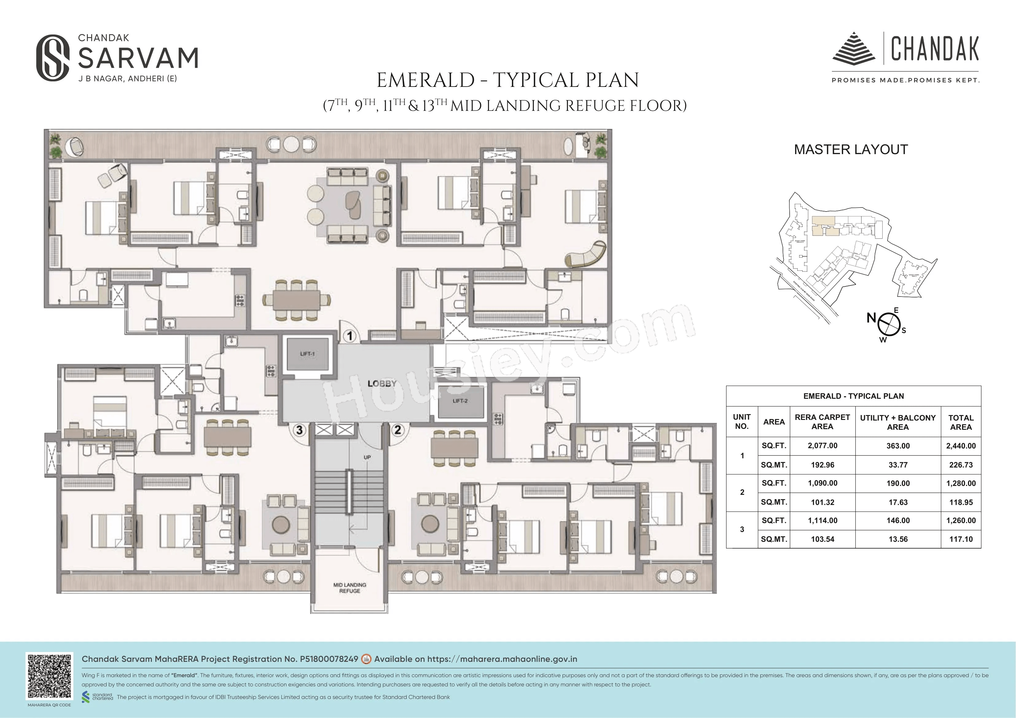 Chandak Jewel Floor plan 13
