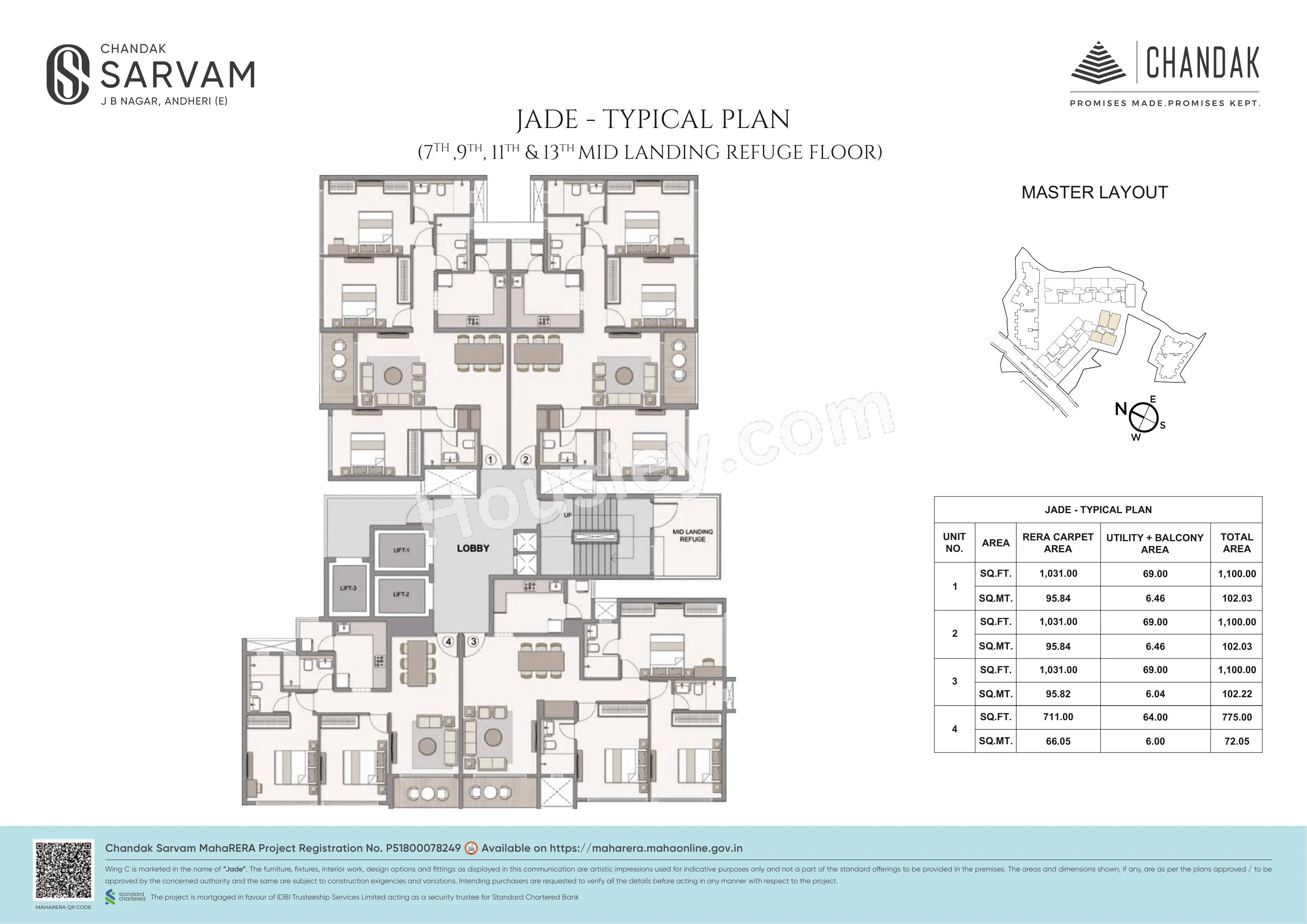 Chandak Jewel Floor plan 14