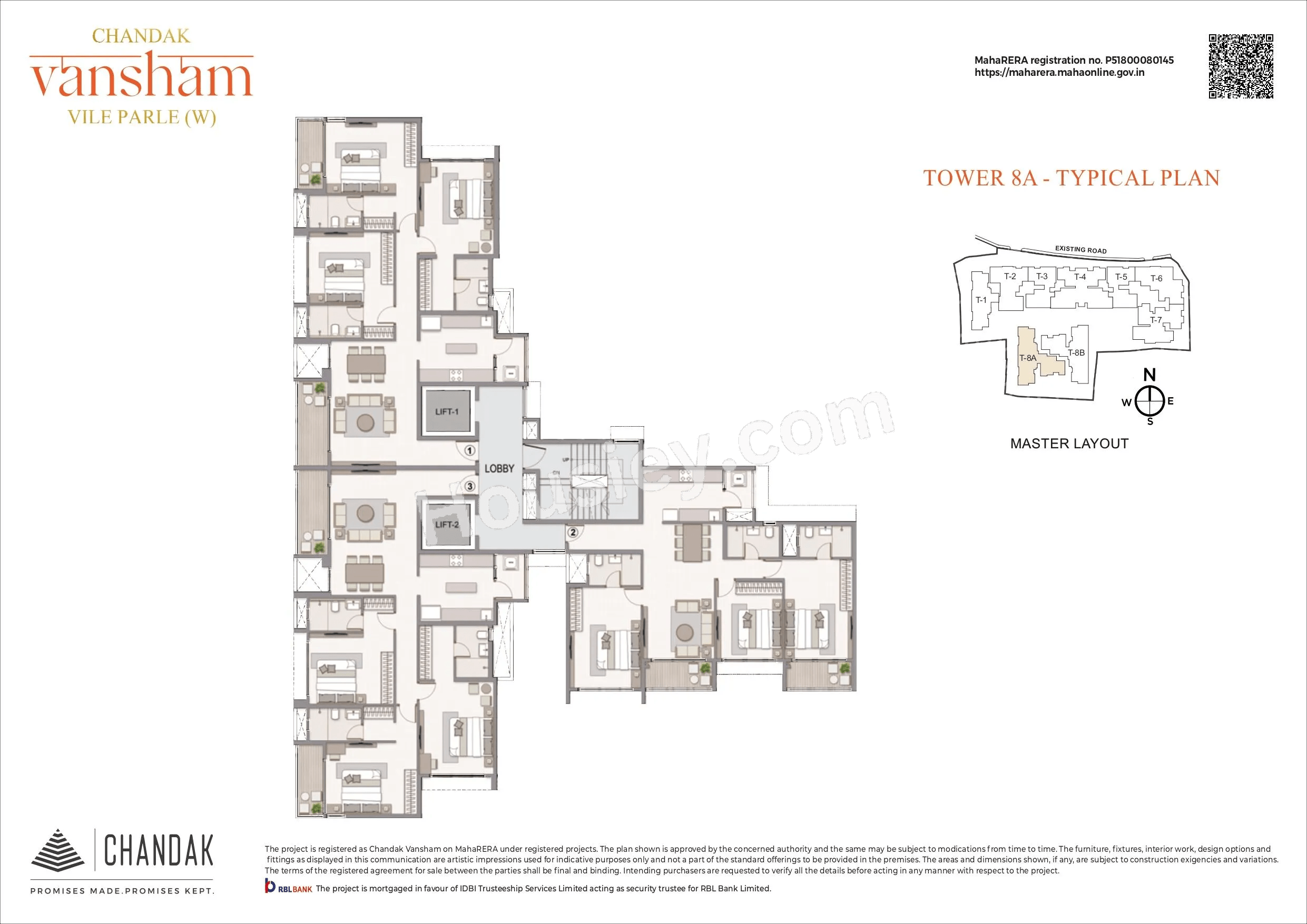 Chandak Vansham Floor plan 1