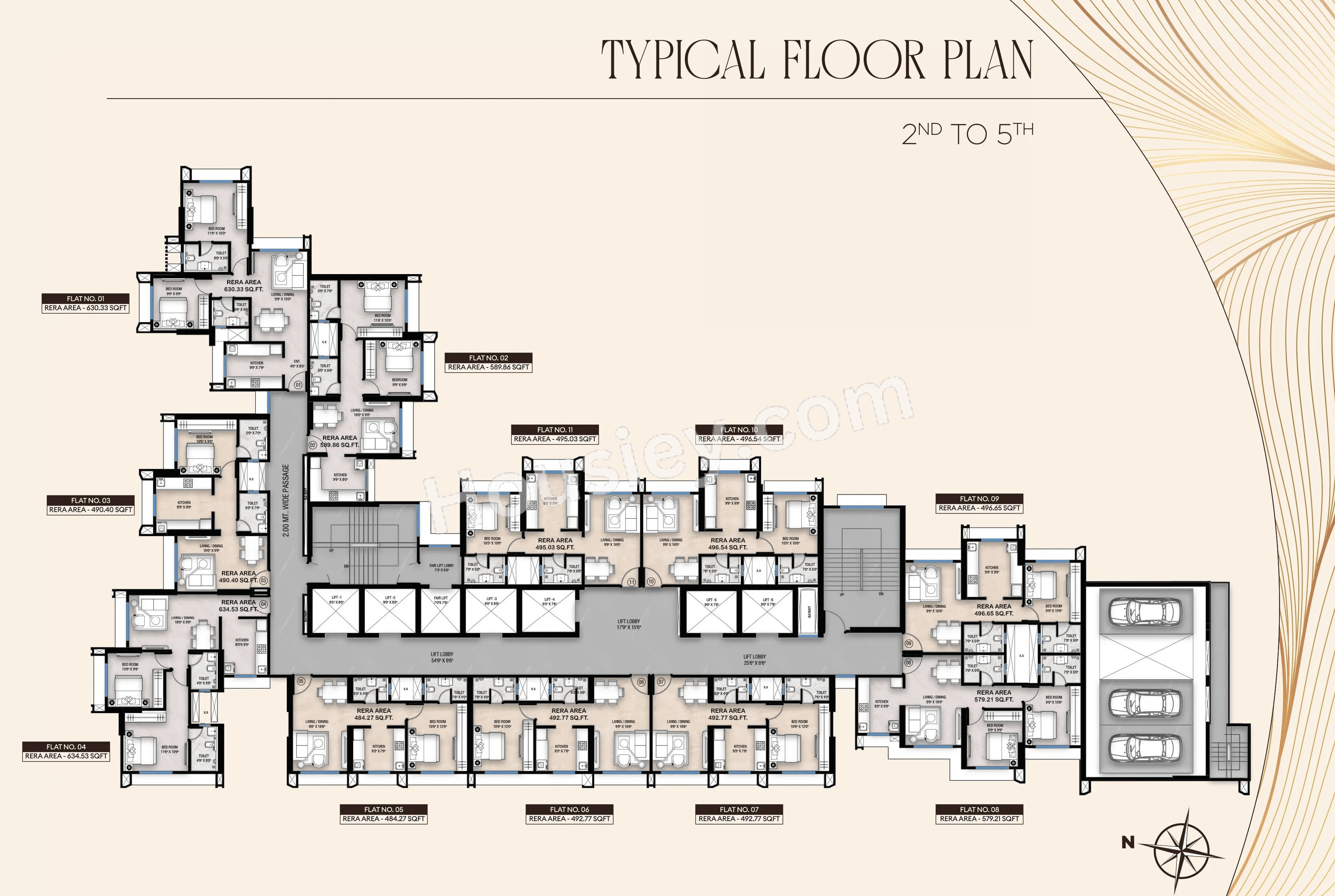 Chandiwala Pearl Icon Floor plan 1