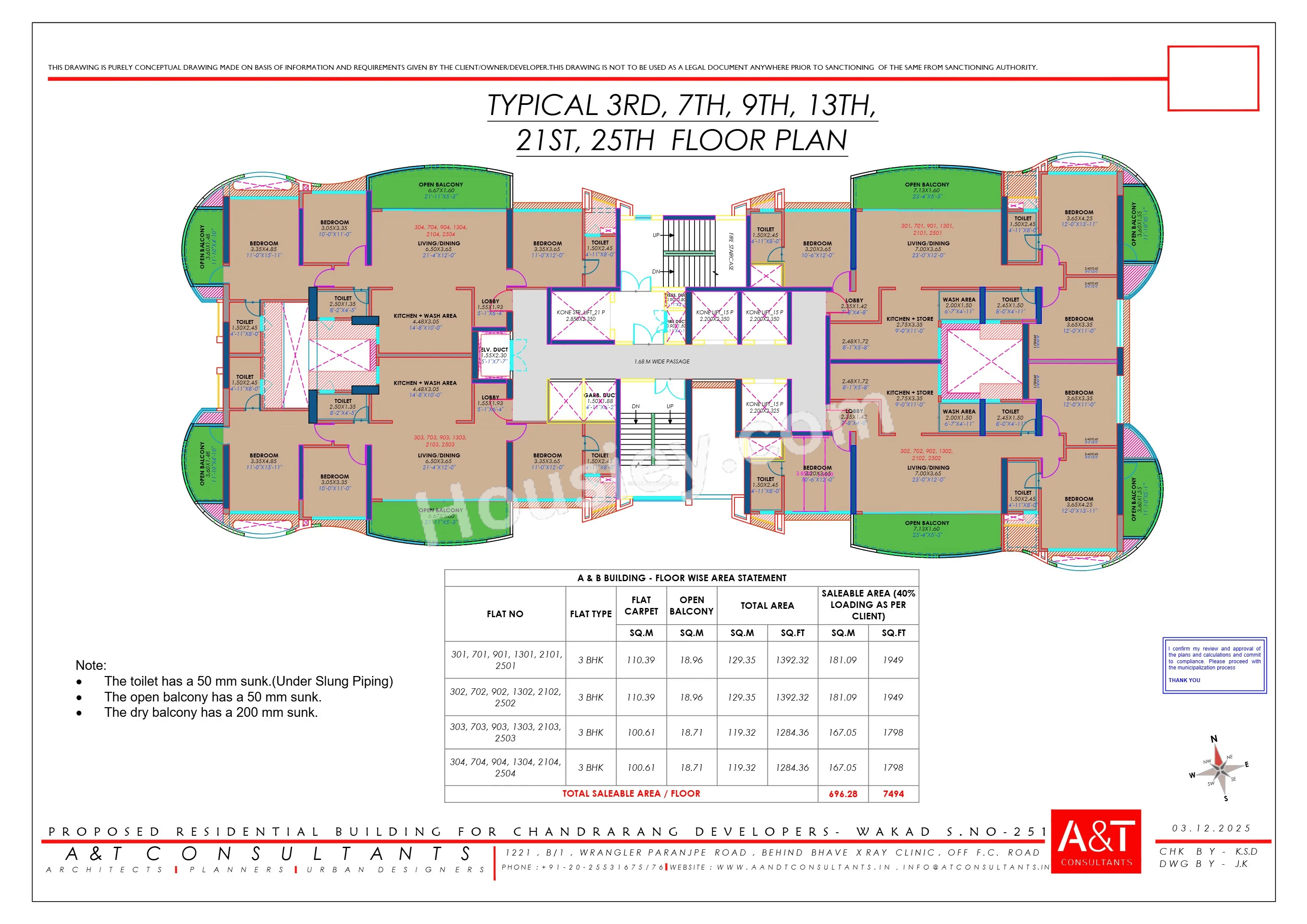 Chandrarang The Embercrest Floor plan 3