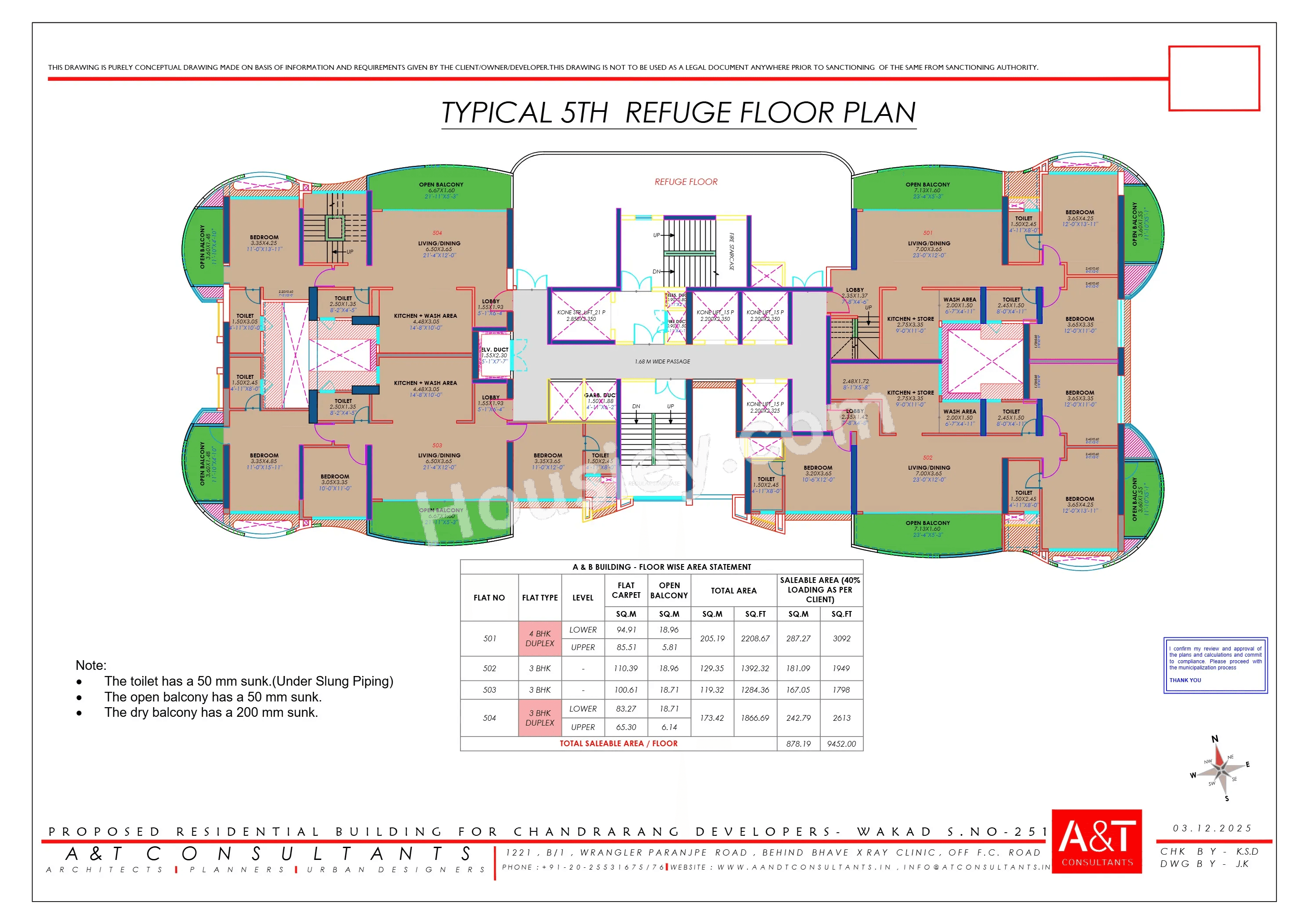 Chandrarang The Embercrest Floor plan 4