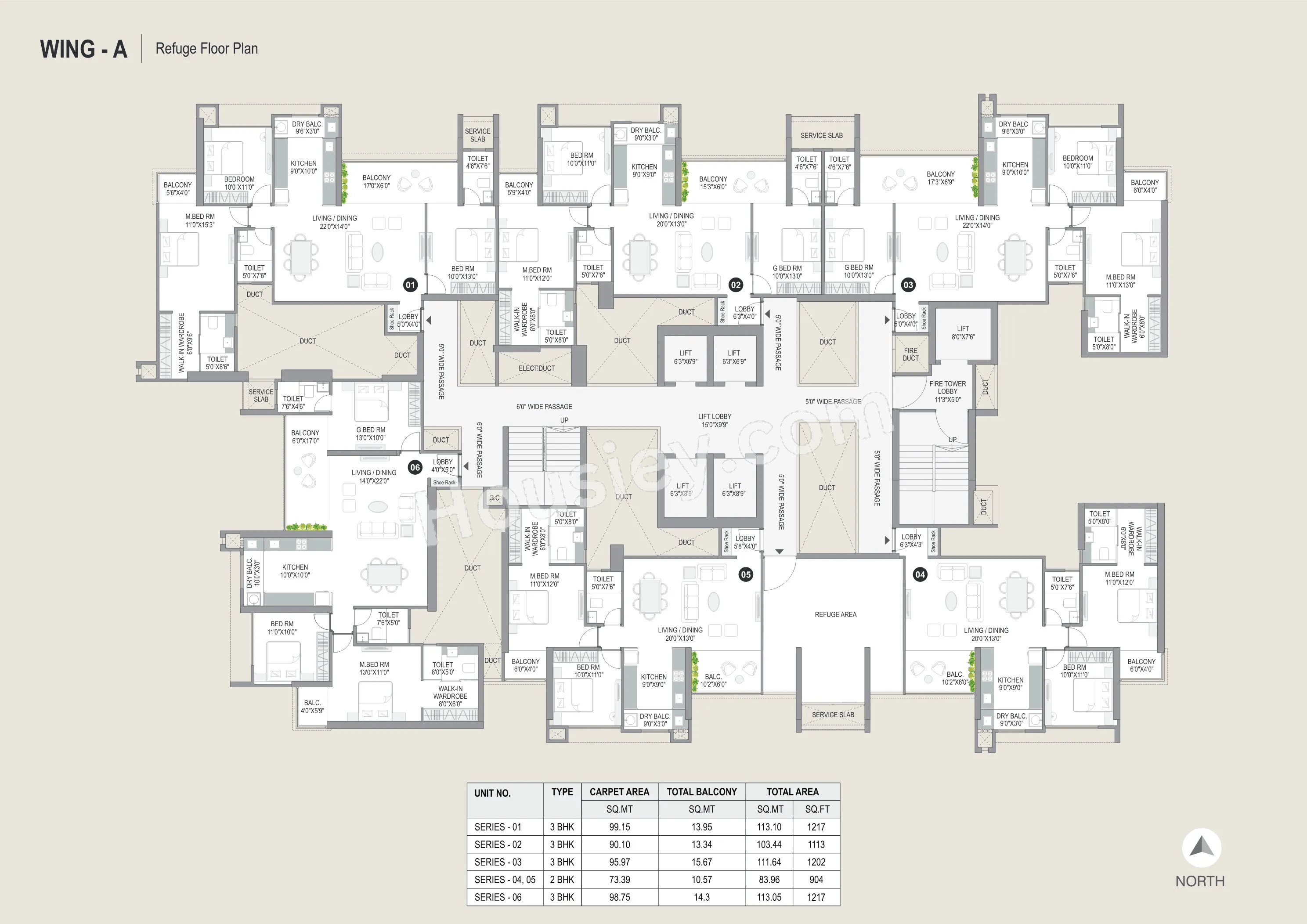 CityOne Vezdaa Floor plan 2