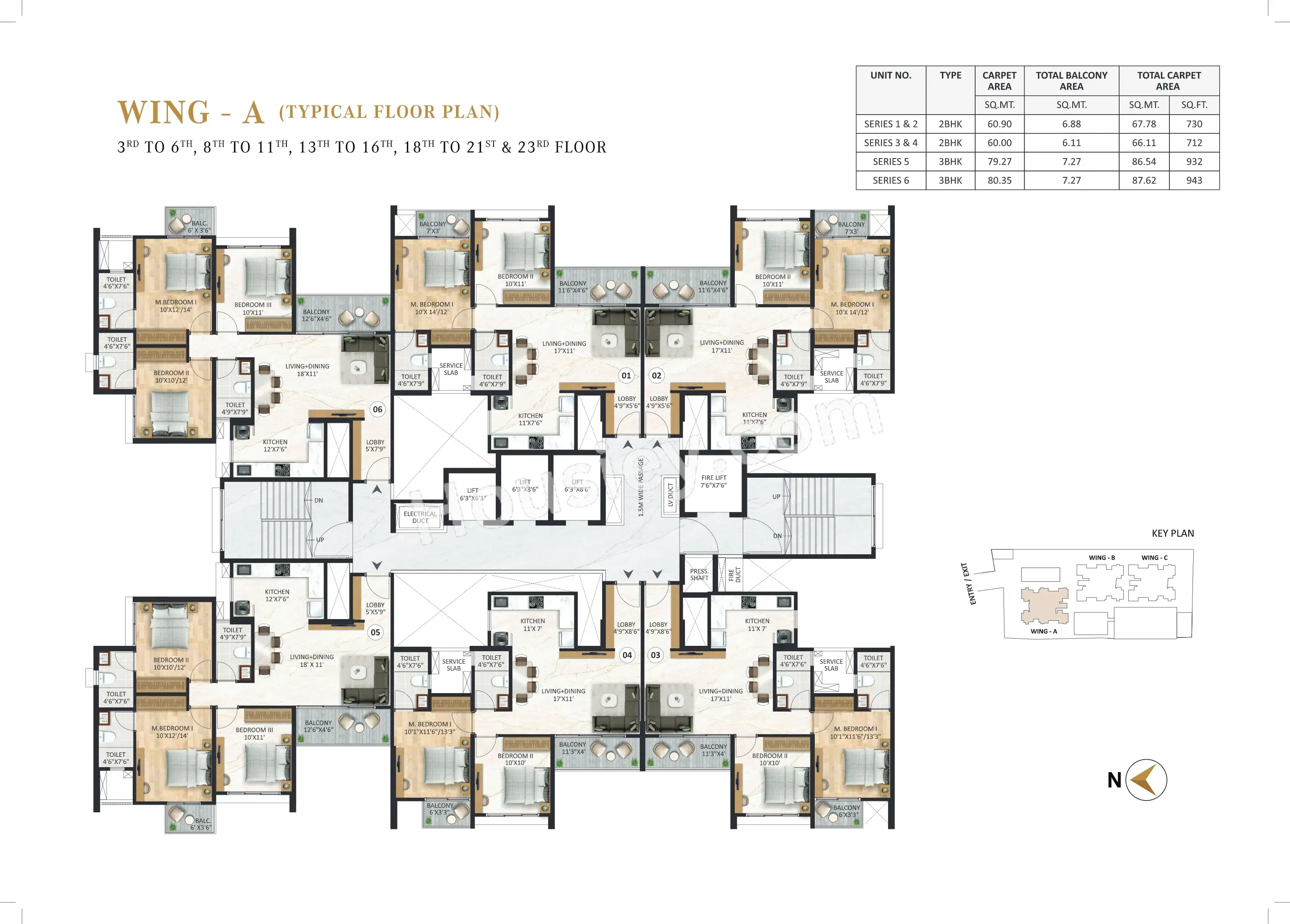 Cityone Vieorra Floor plan 2