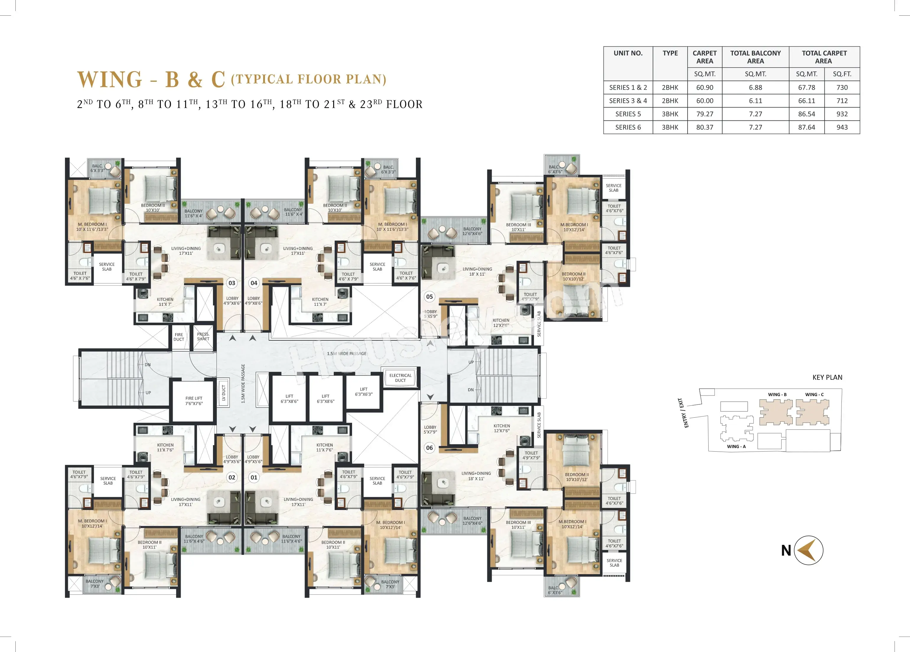 Cityone Vieorra Floor plan 4
