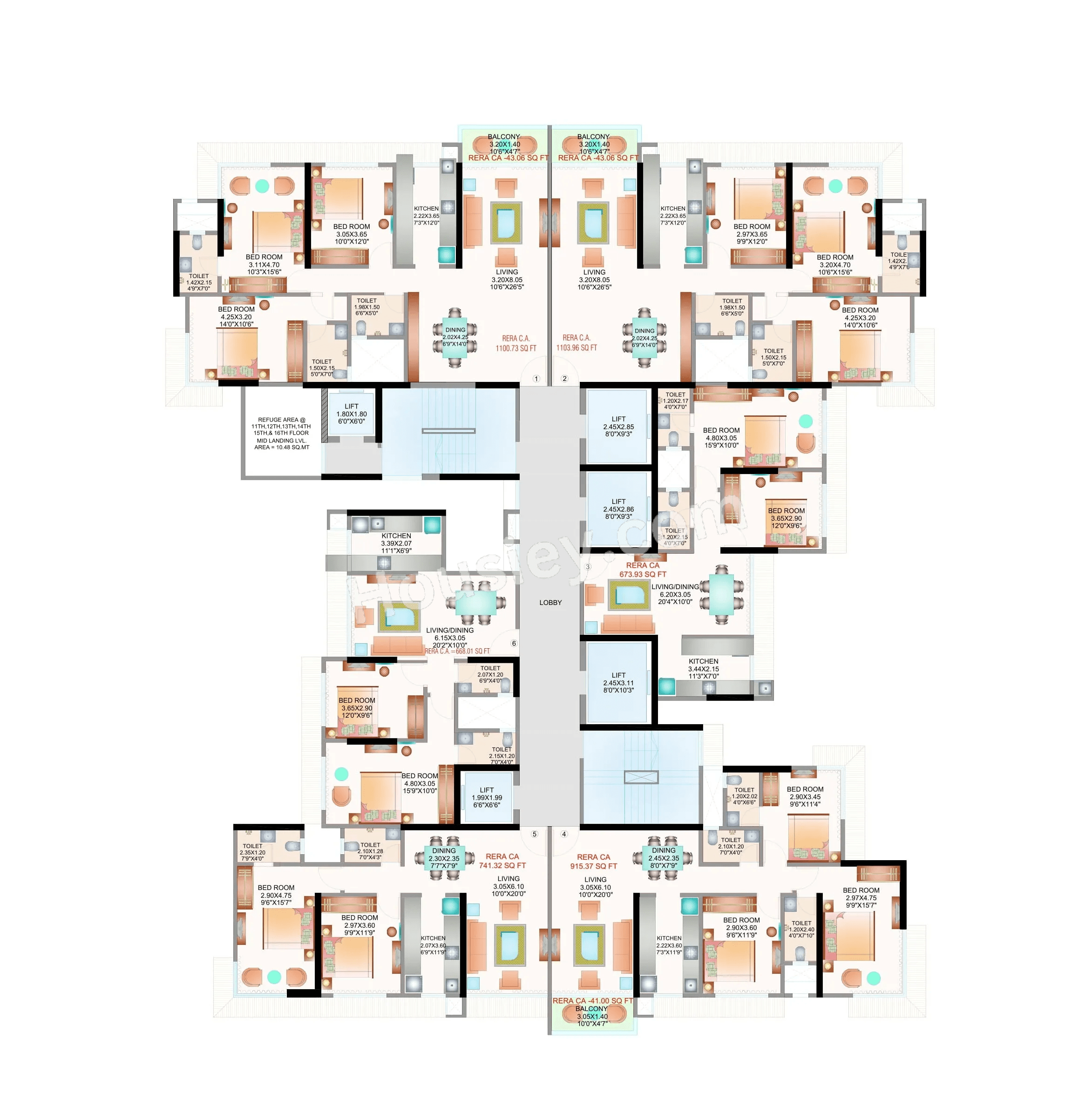 CKPL Vasupujya Darshan Floor plan 1