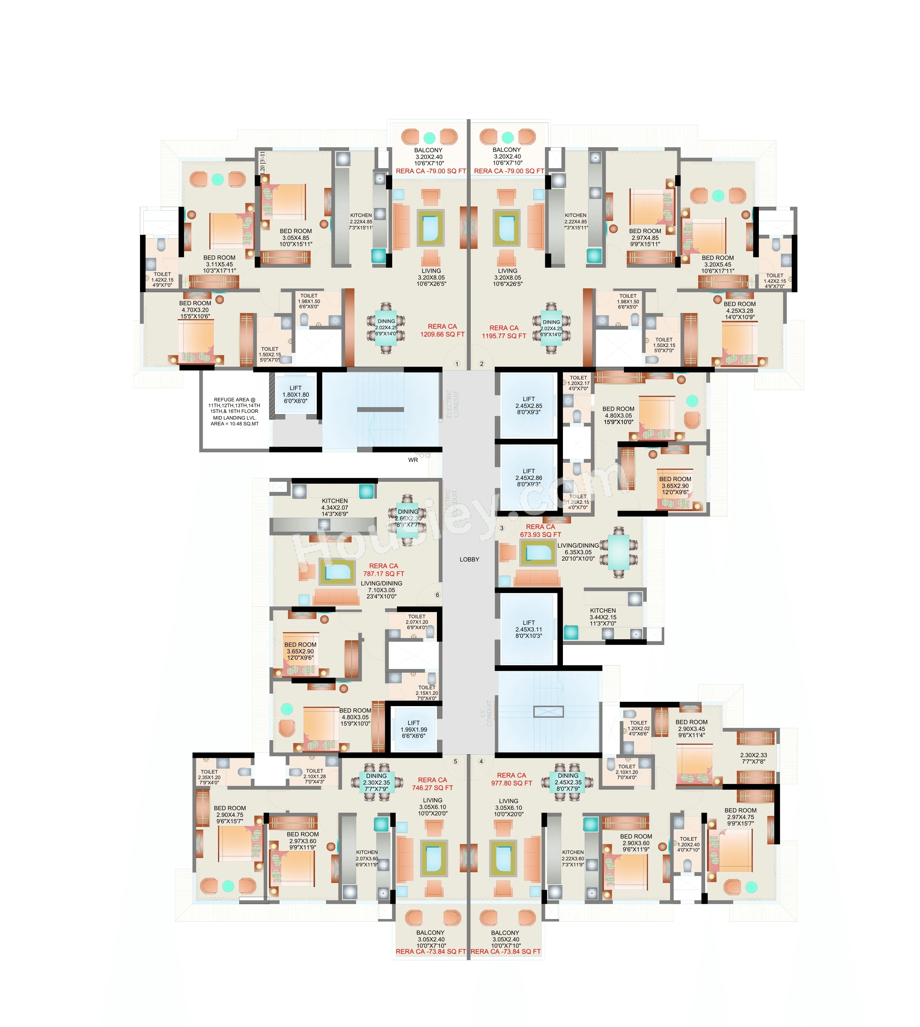 CKPL Vasupujya Darshan Floor plan 2