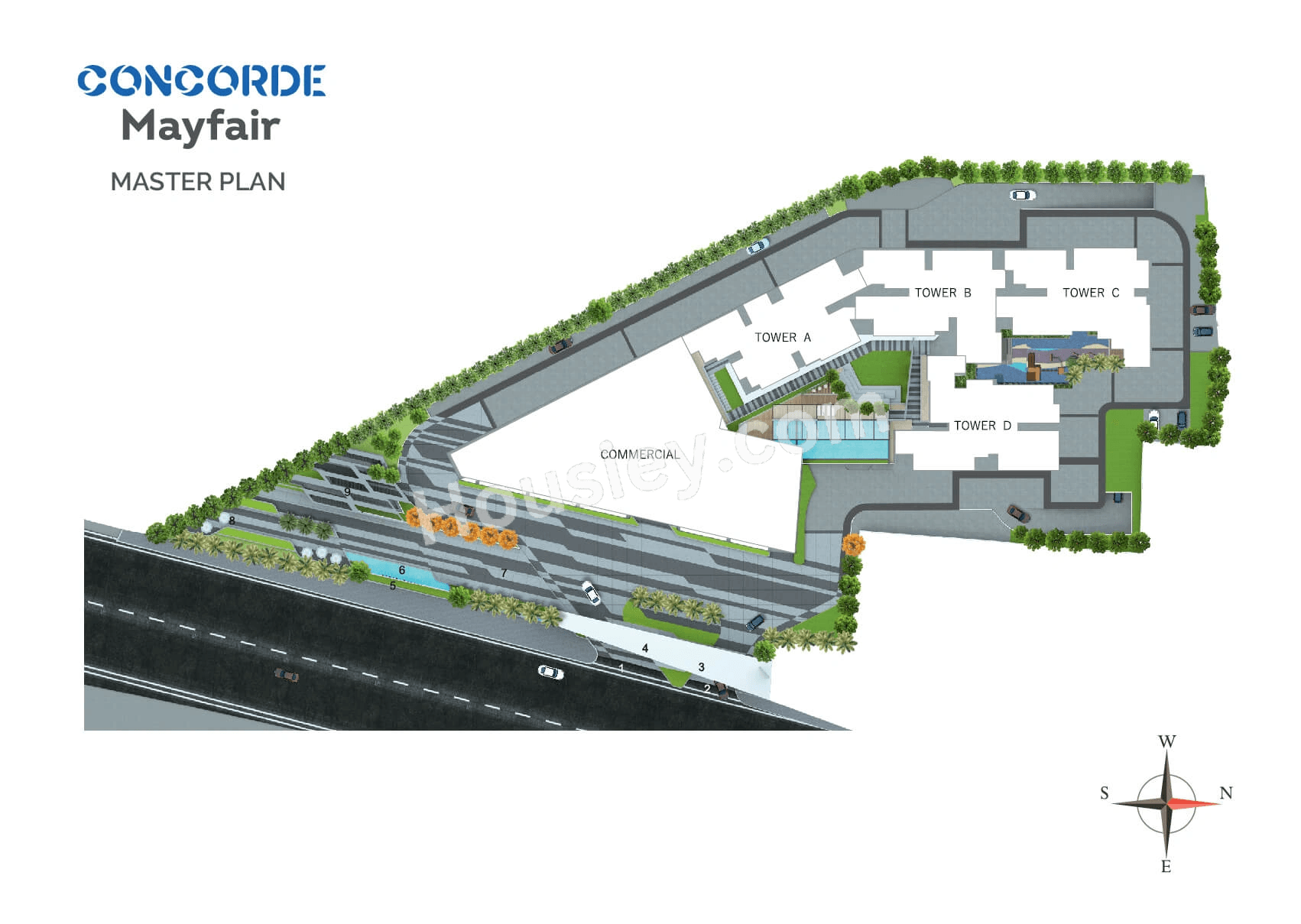 Concorde Mayfair Master Plan