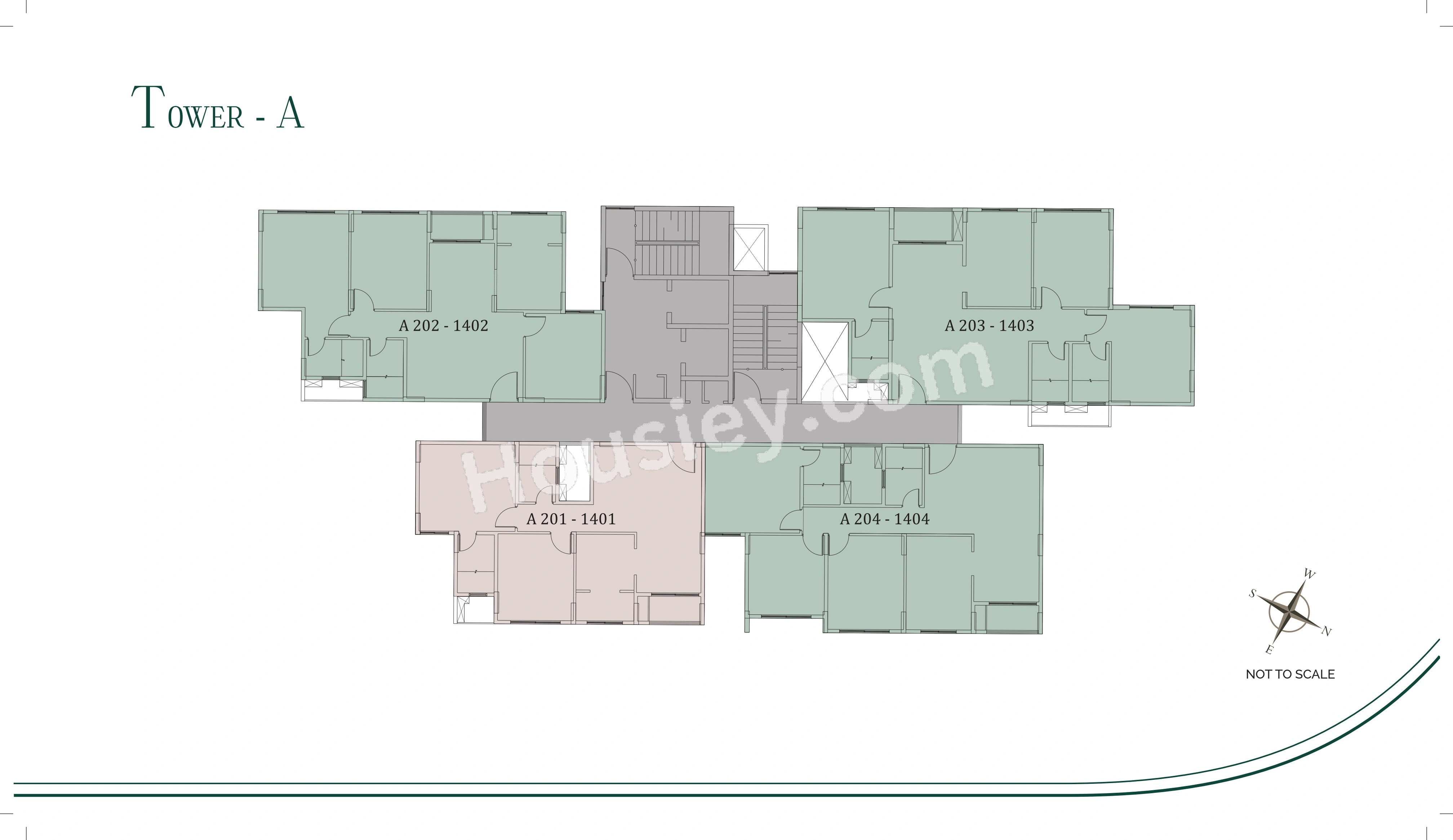 Concorde Mayfair Floor plan 1