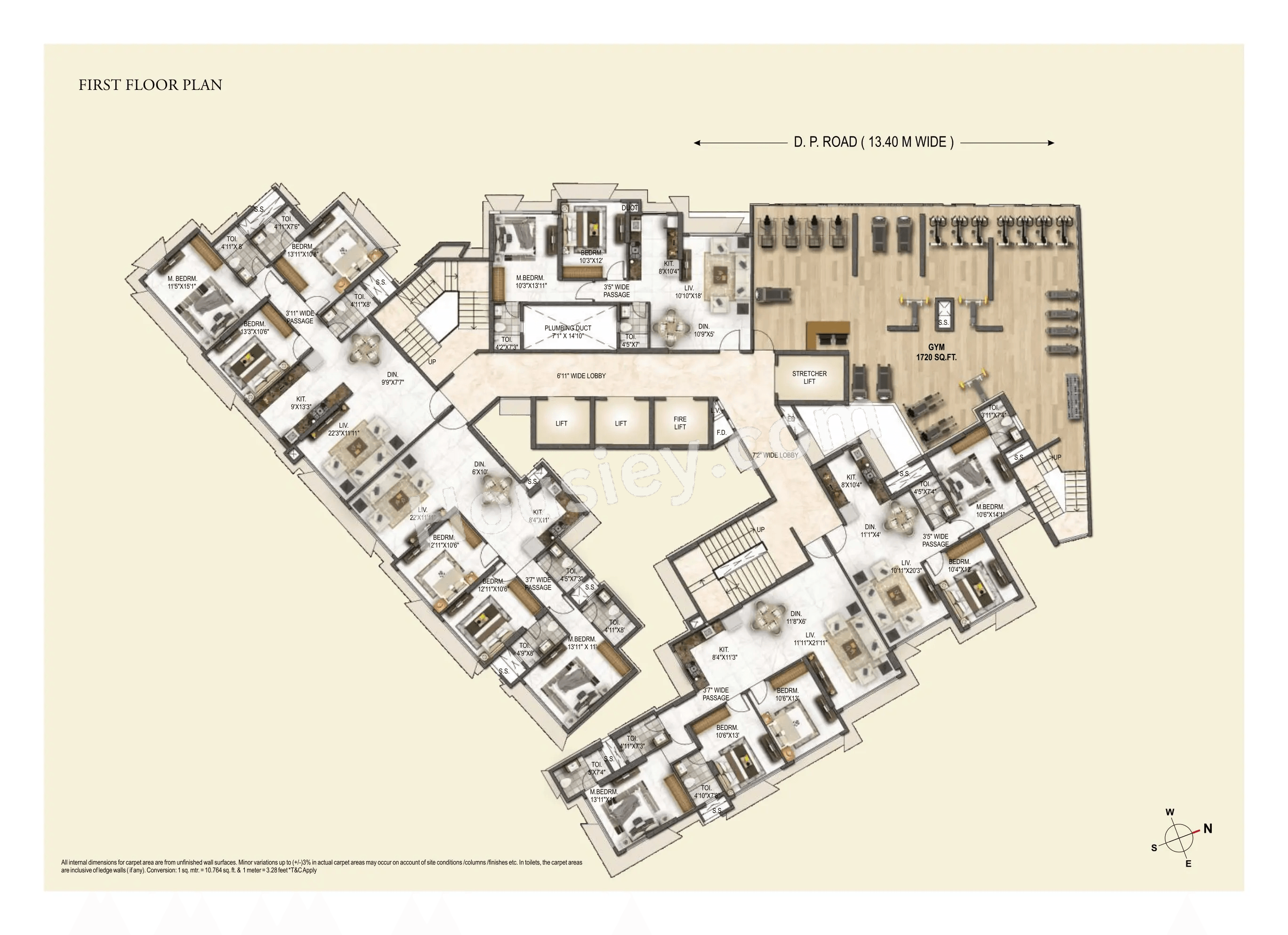Concrete Sai Samast Floor plan 1