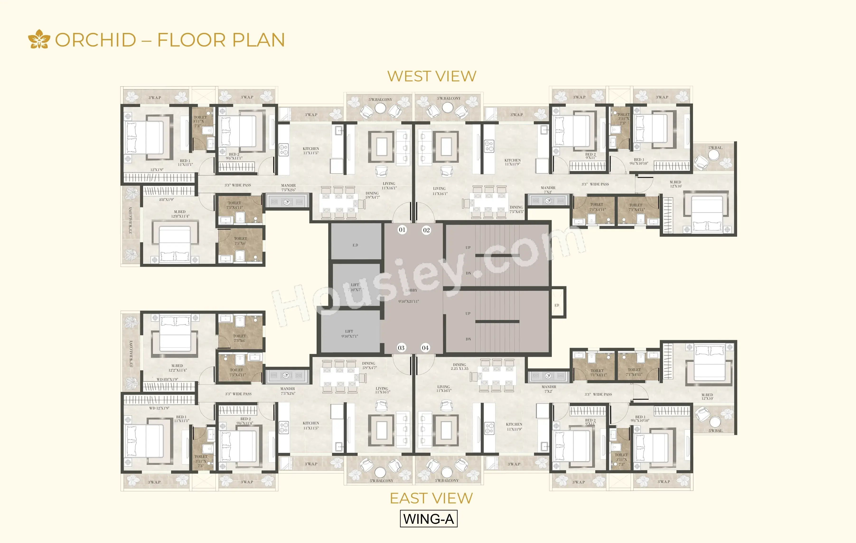 Cosmos Serenity Floor plan 4