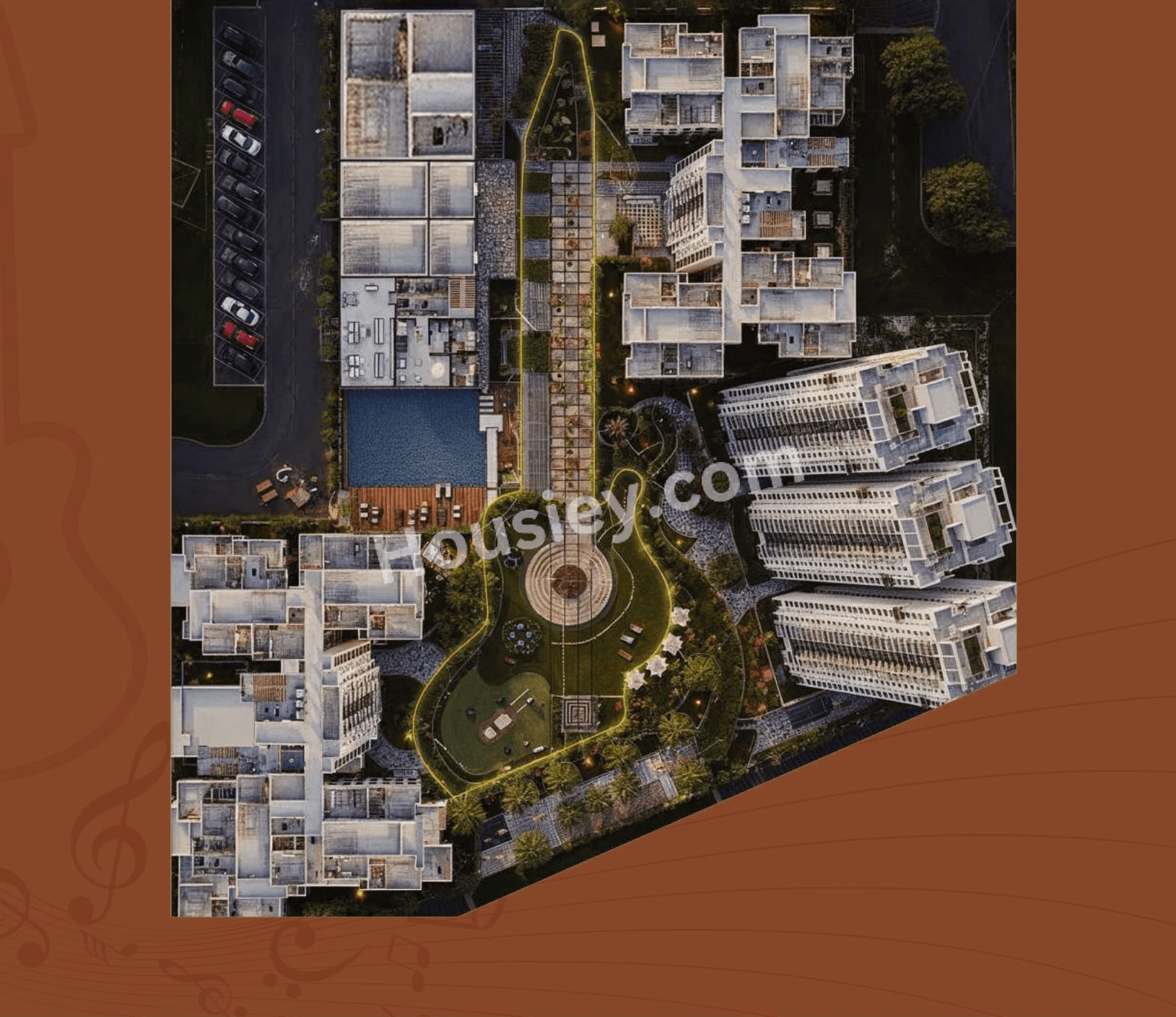 Courtyard By Vedant Suraksha Floor Plan
