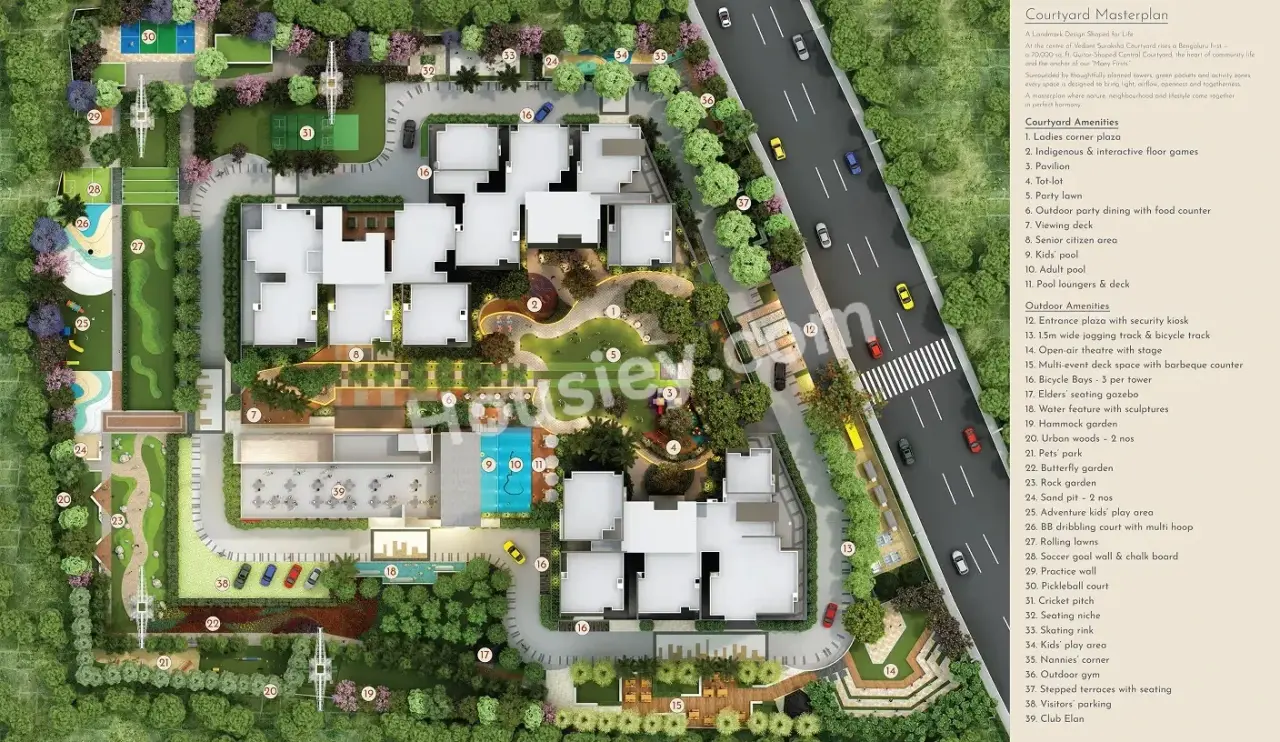 Courtyard By Vedant Suraksha Floor Plan