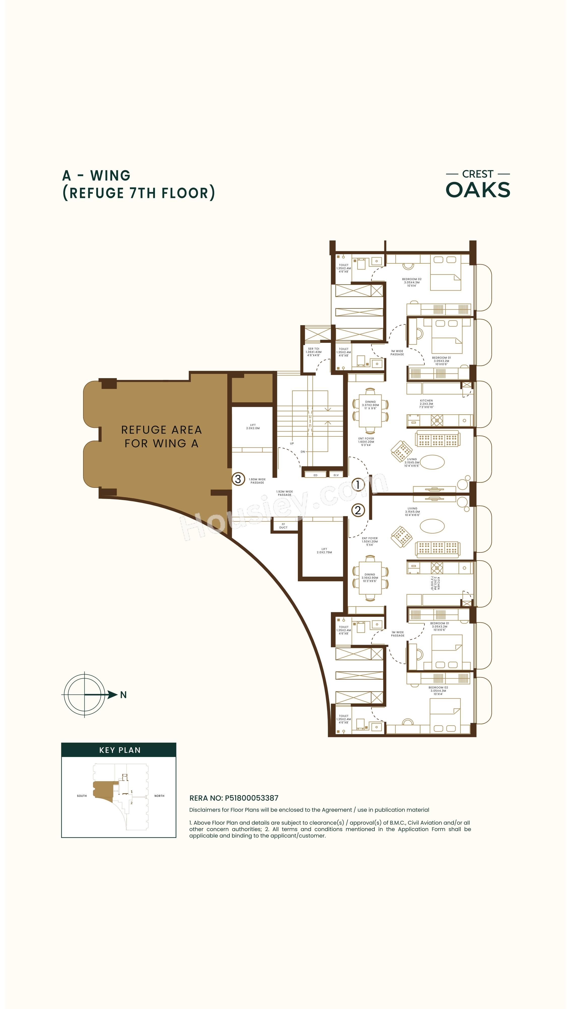 Crest Oaks Floor plan 1