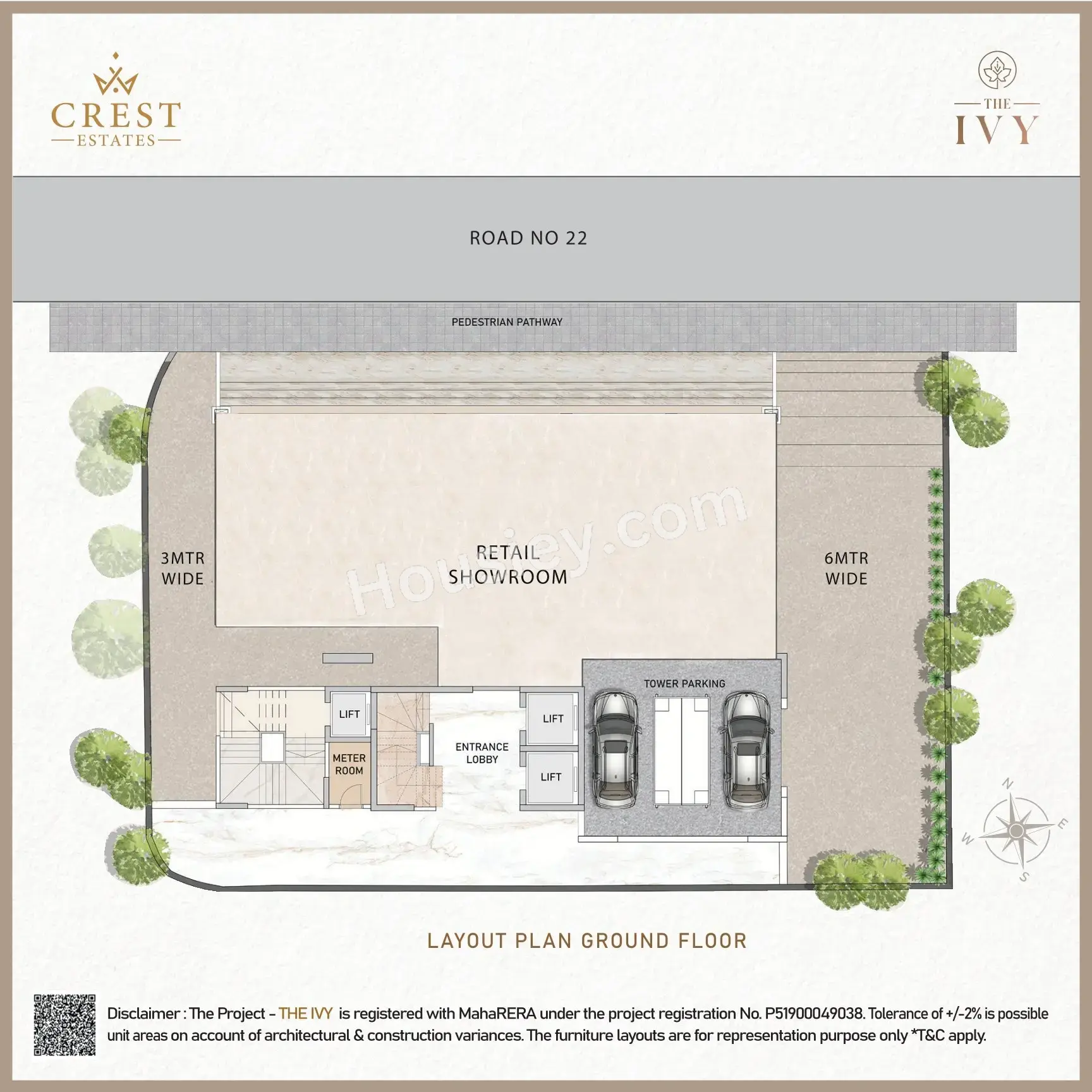 Crest The IVY Residences Floor plan 5