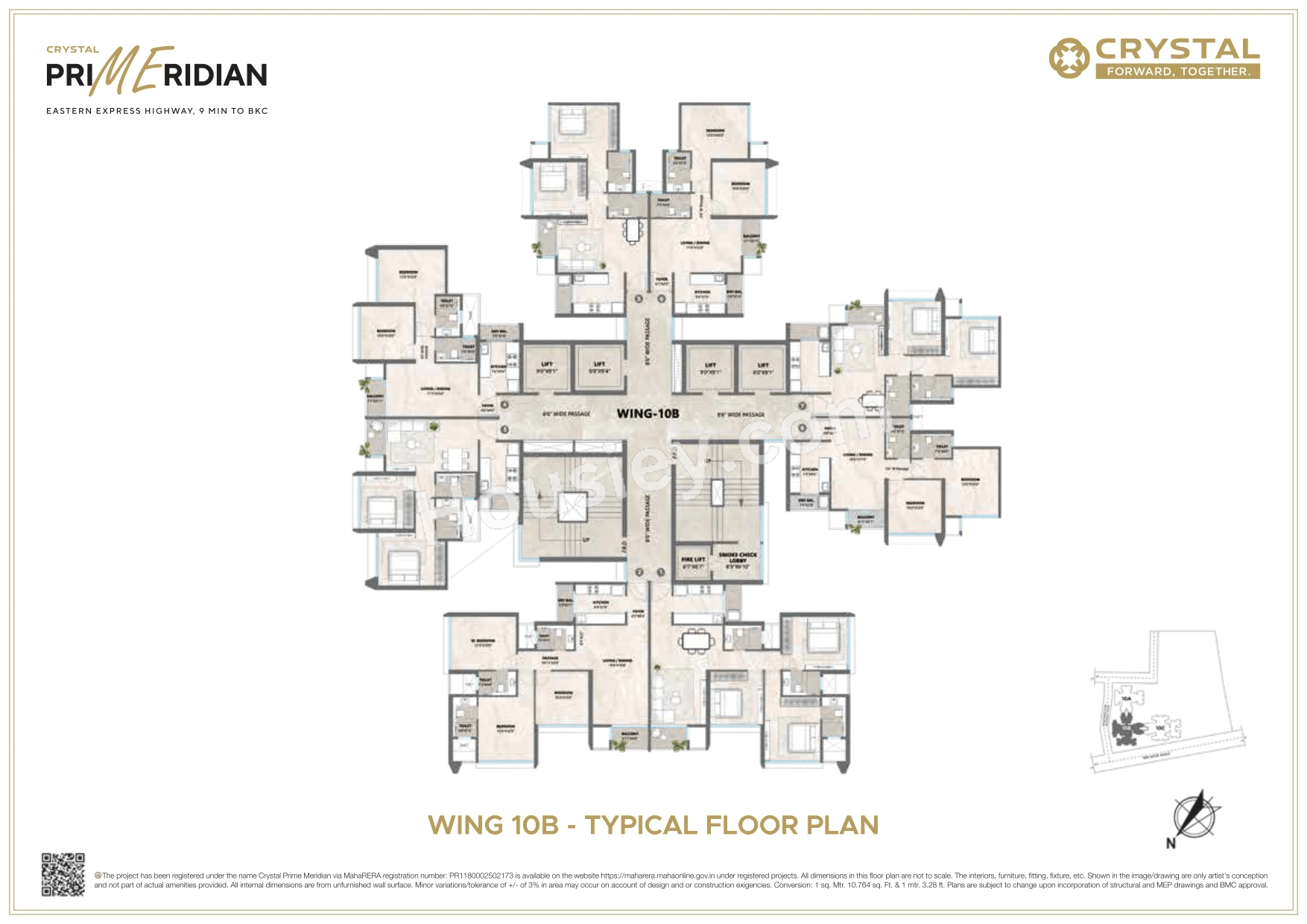 Crystal Prime Meridian Floor plan 2