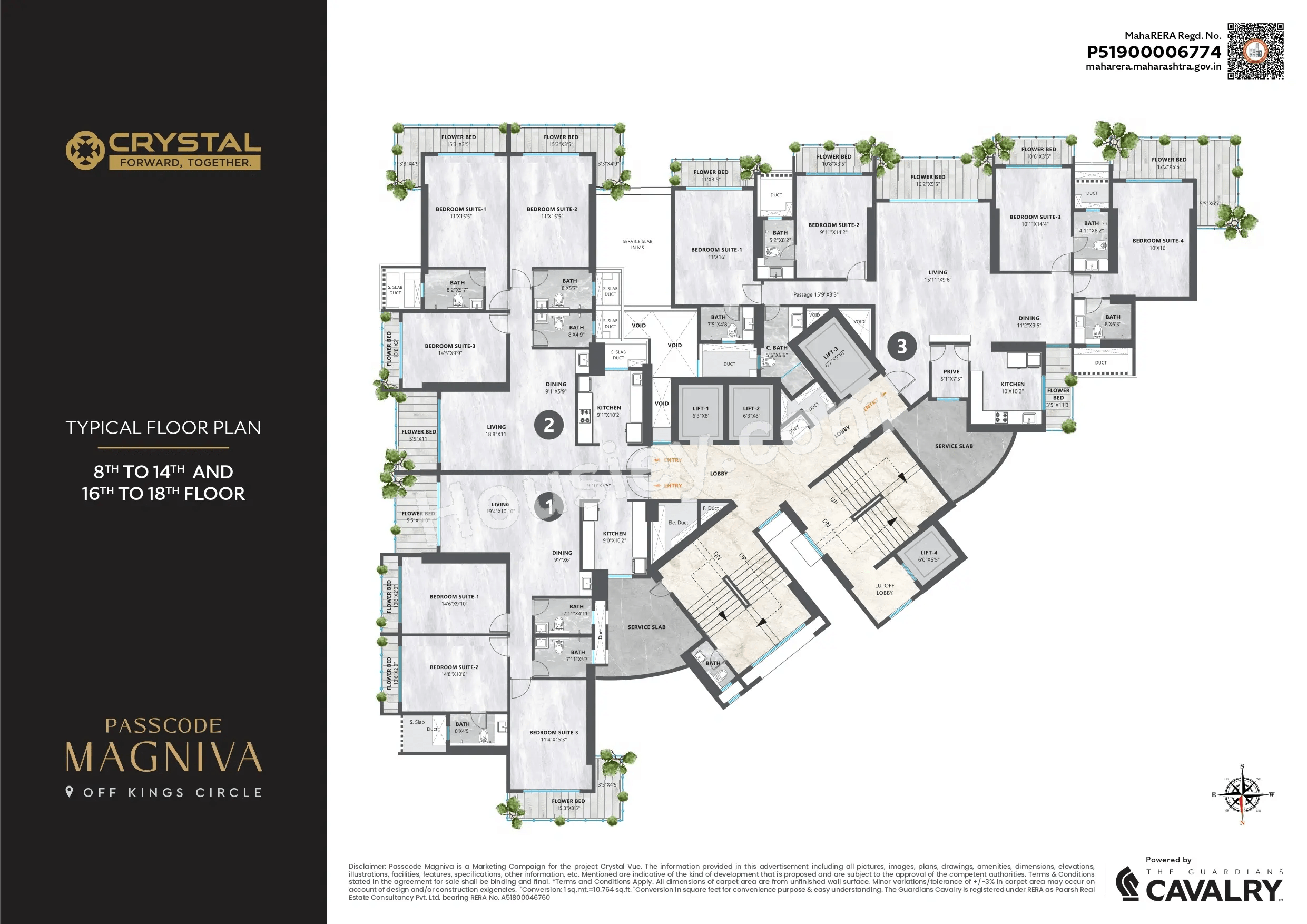 Crystal Vue Floor plan 1