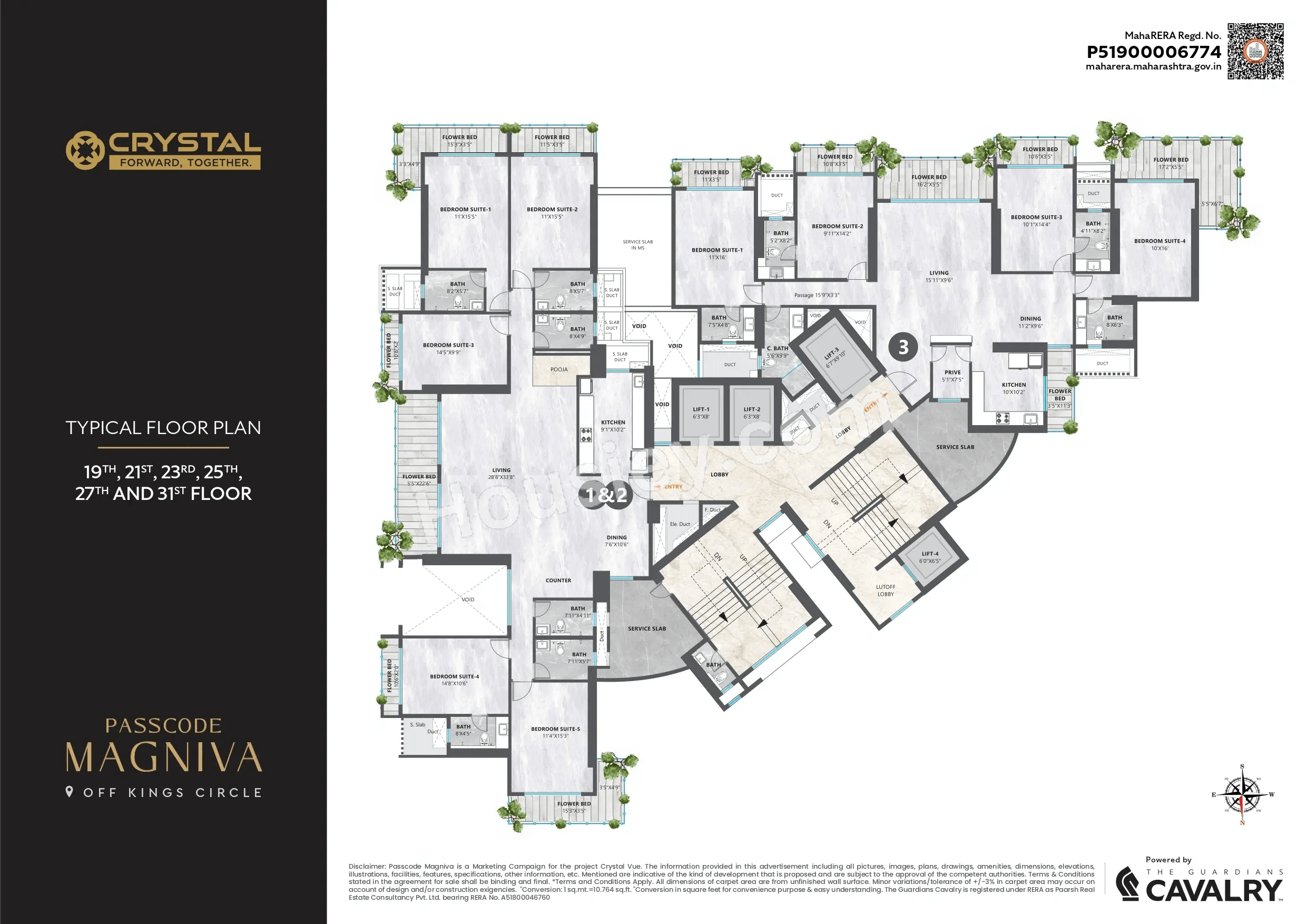 Crystal Vue Floor plan 2