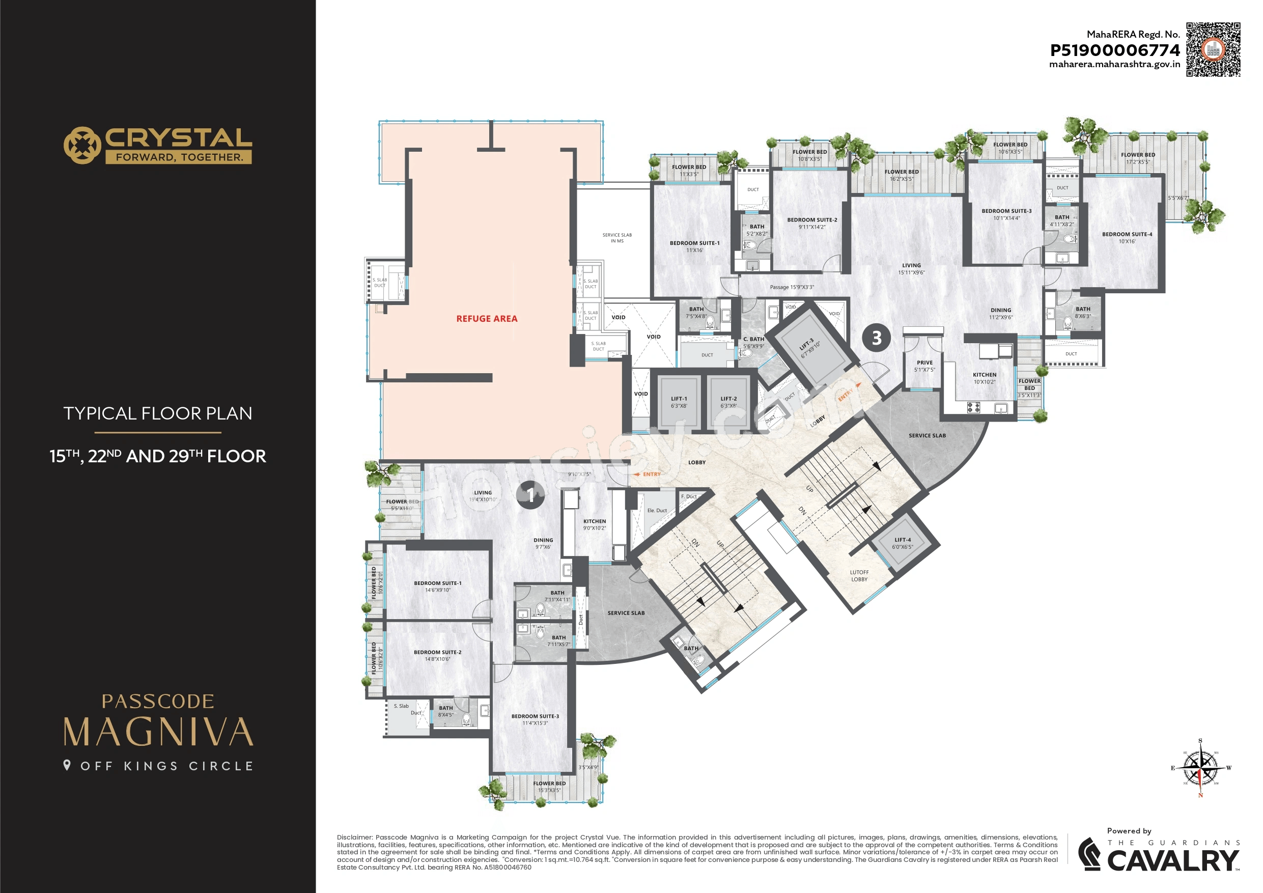 Crystal Vue Floor plan 4