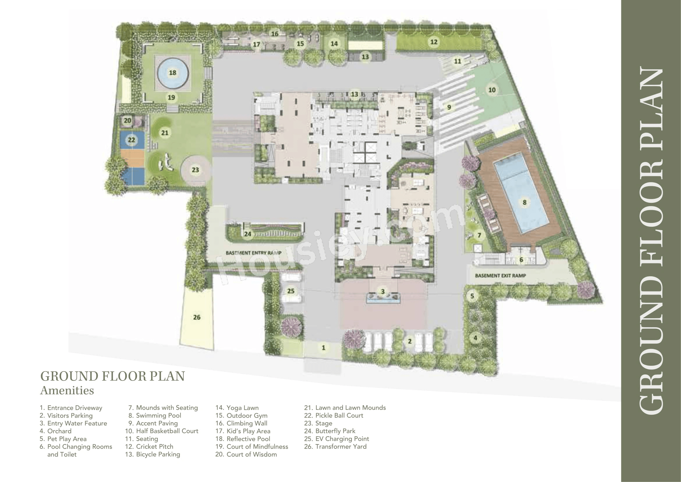 Cumins Sanctum Floor plan 1