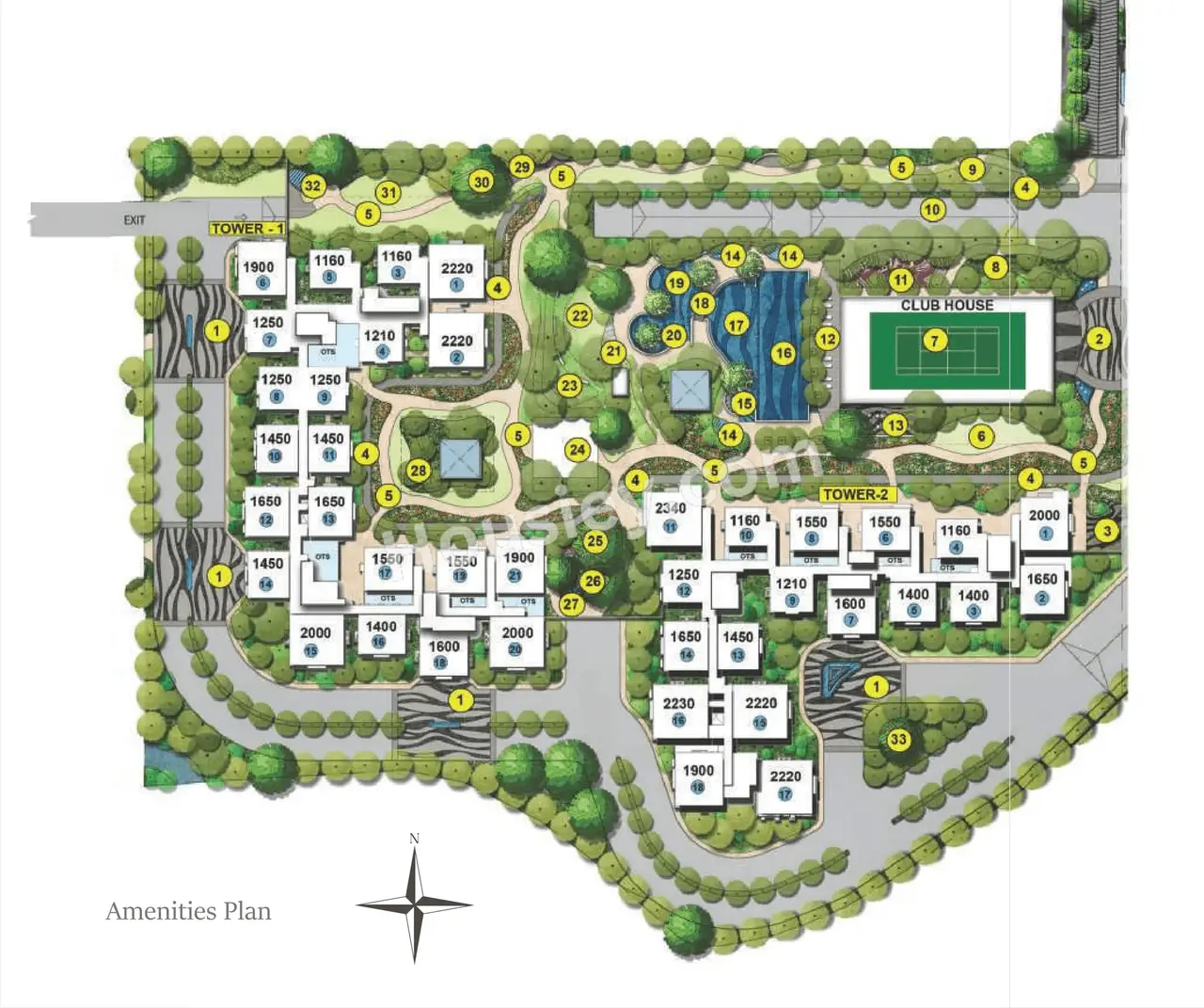 Cybercity Marina Skies Floor Plan
