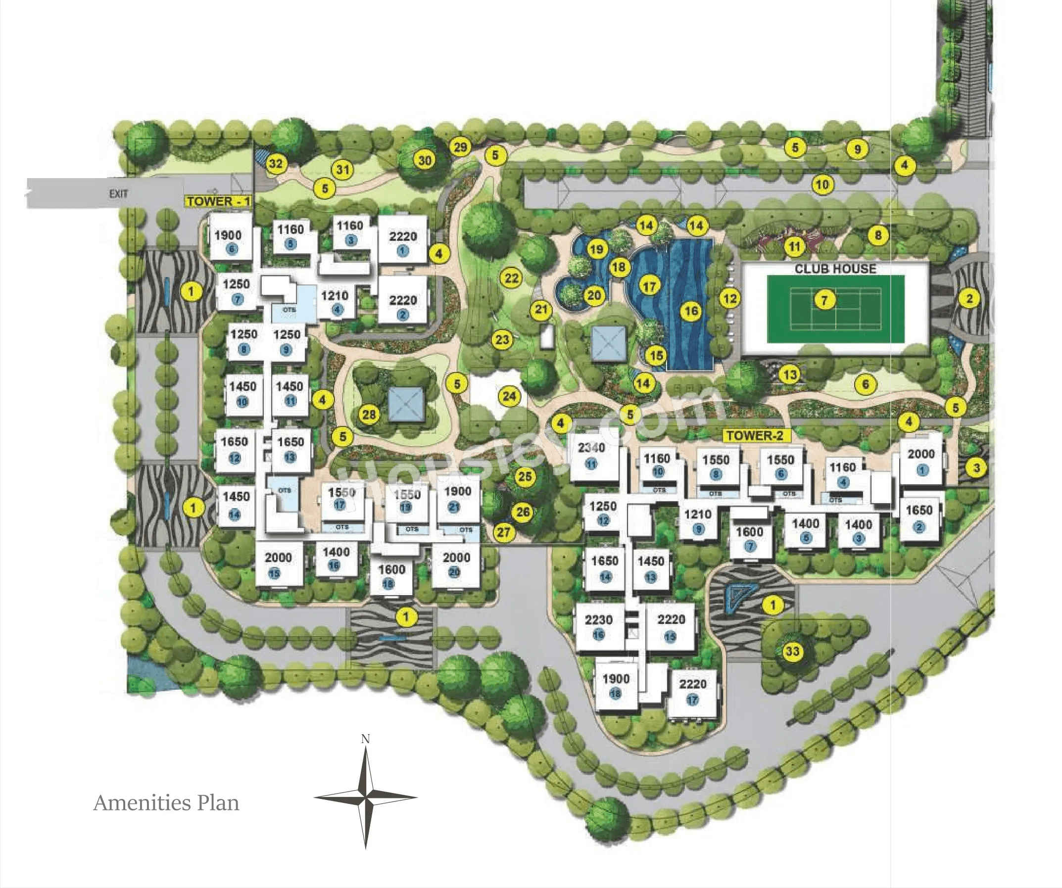 Cybercity Marina Skies Floor Plan