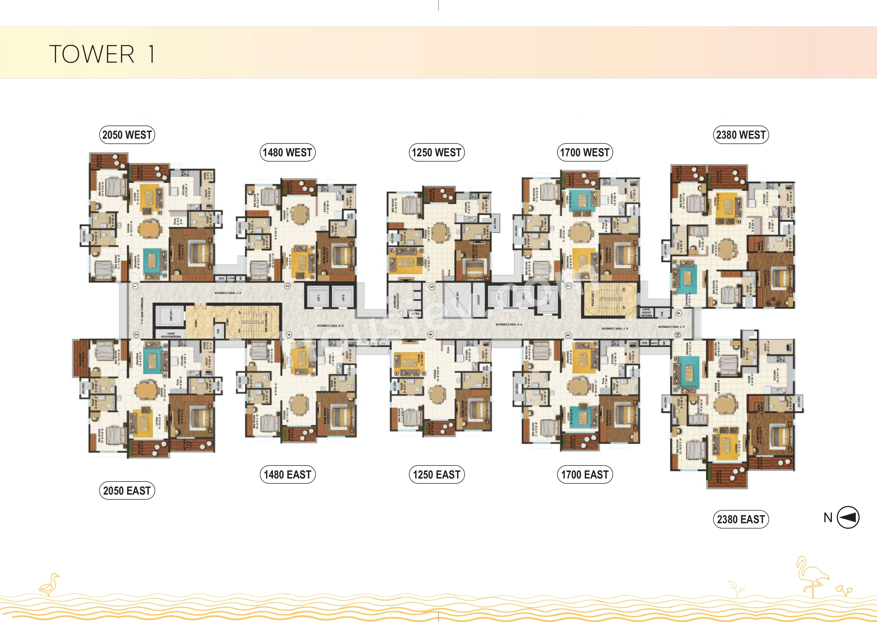 Cybercity Oriana Floor plan 1