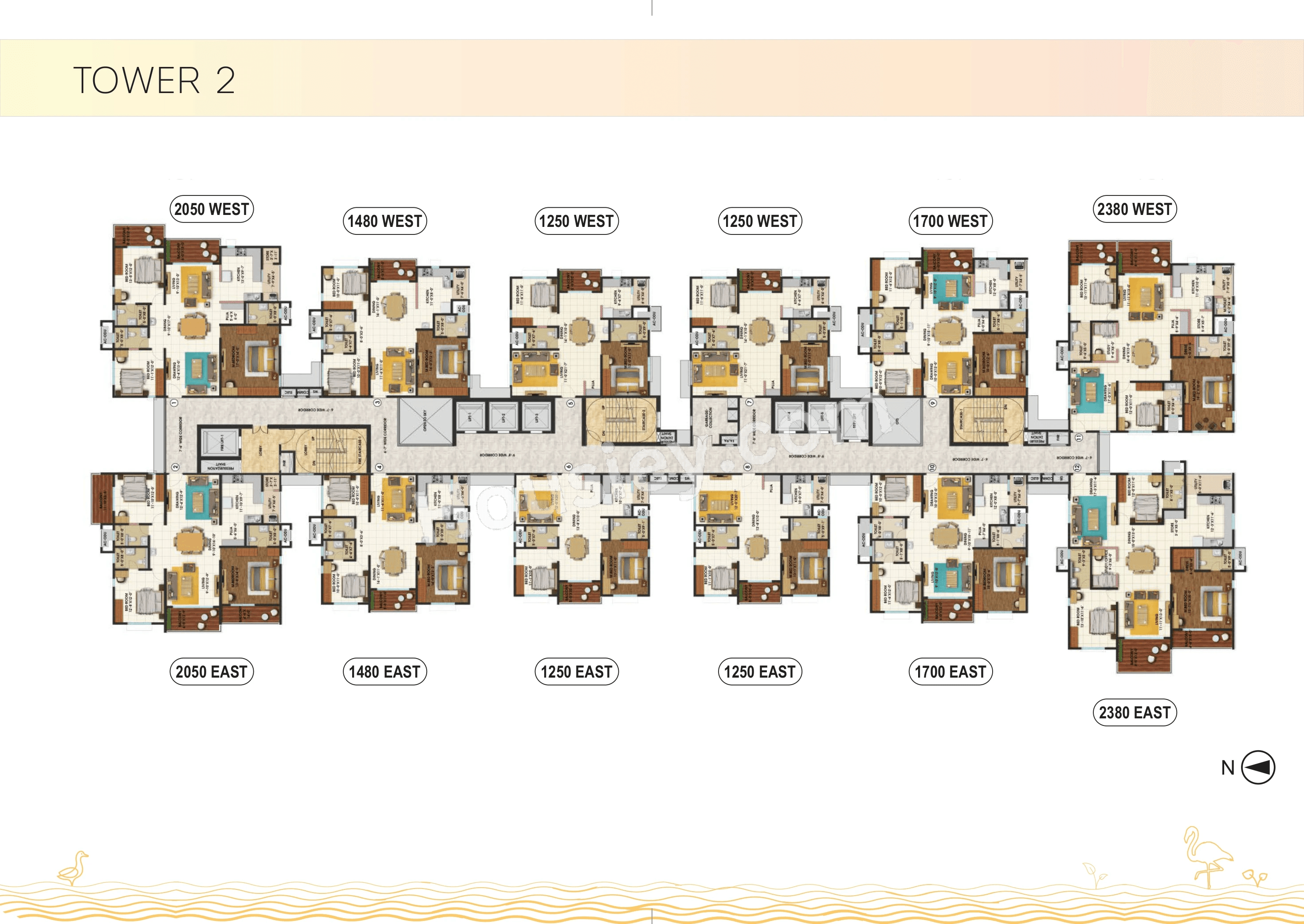 Cybercity Oriana Floor plan 2