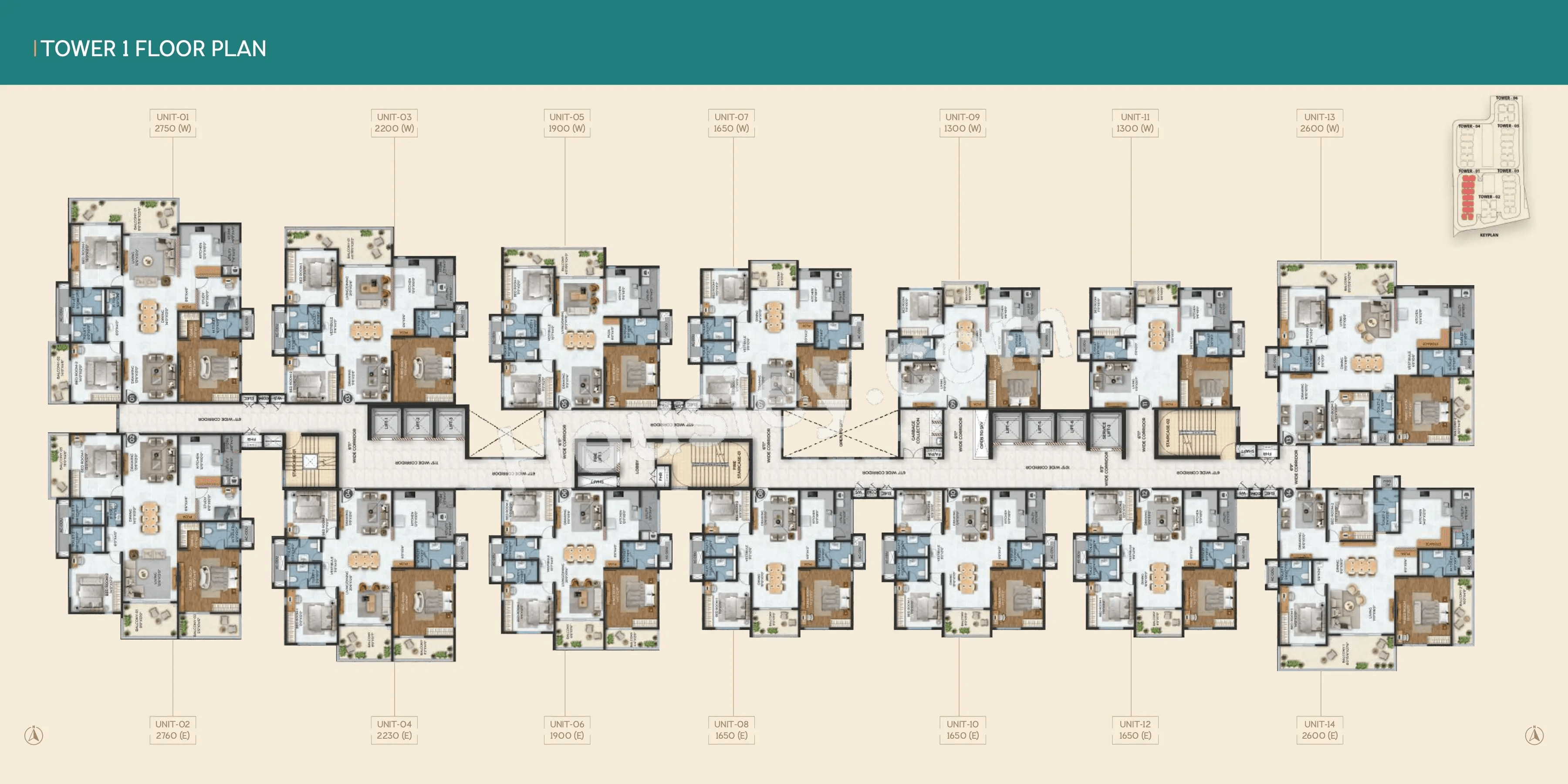 Cybercity Stone Ridge Floor plan 1