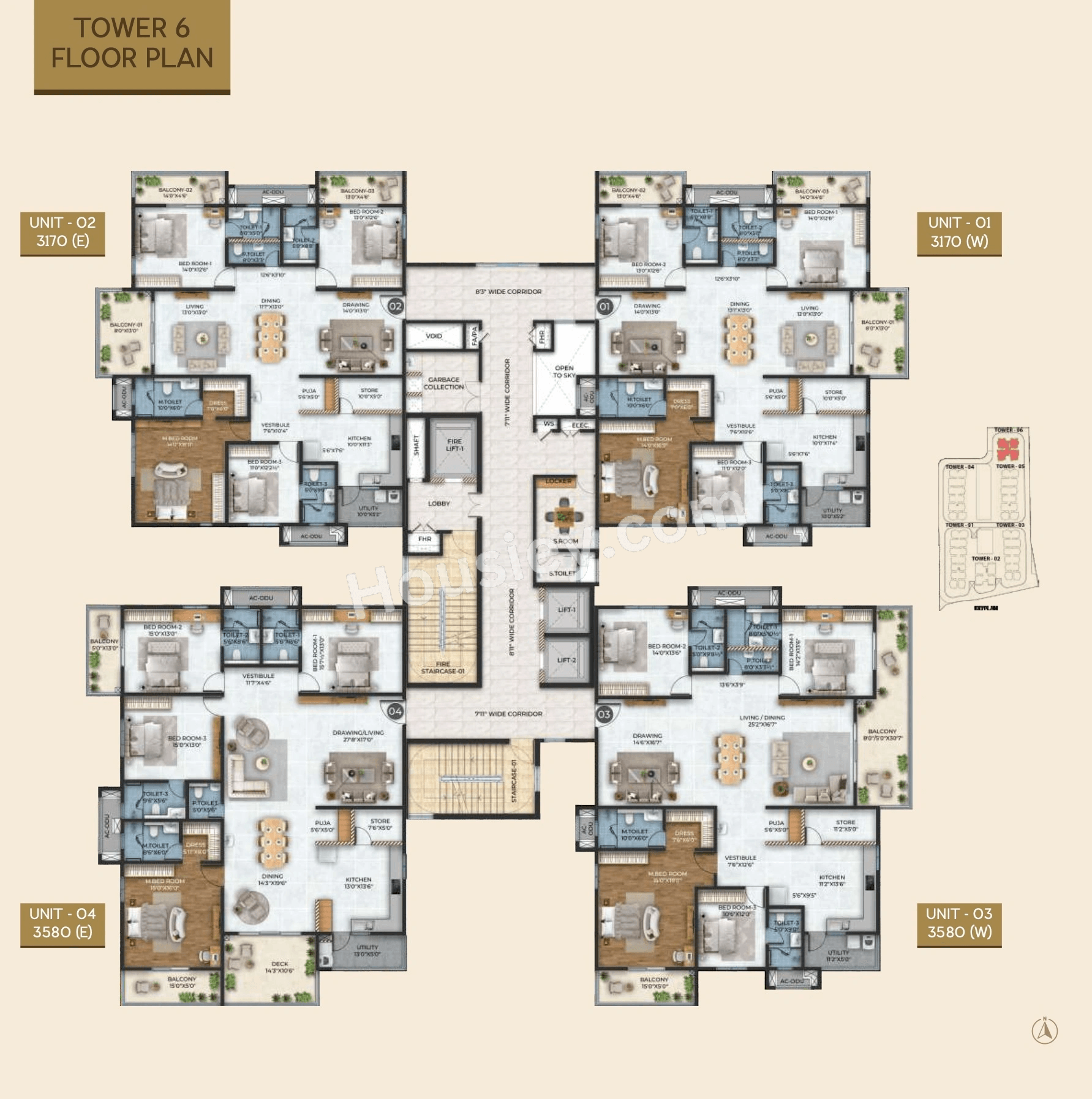 Cybercity Stone Ridge Floor plan 6