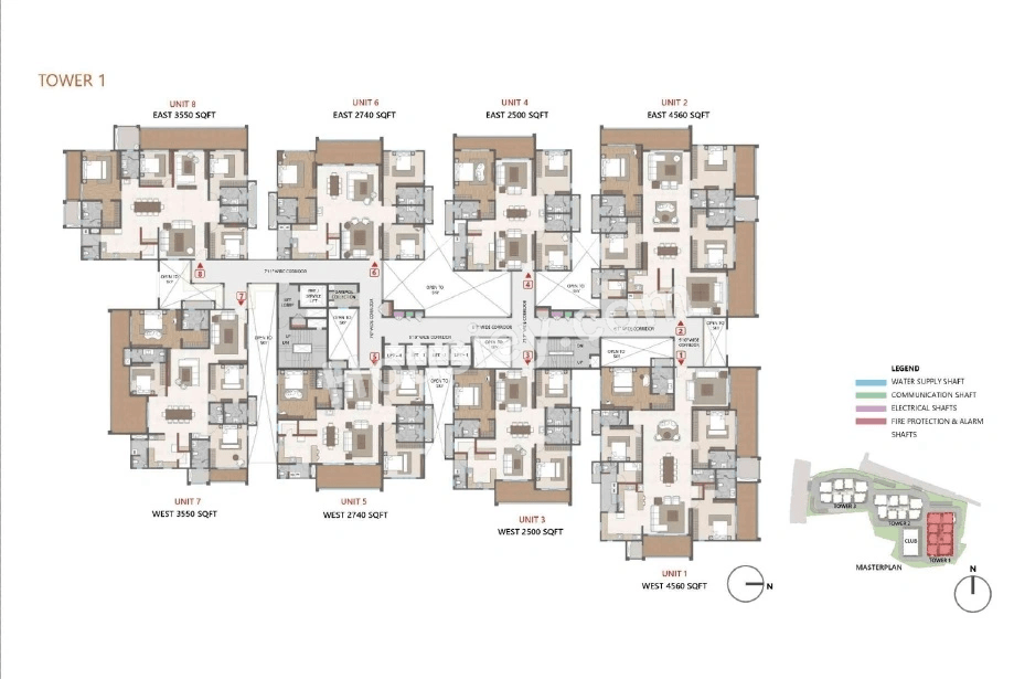 Cybercity Trevita Floor plan 1