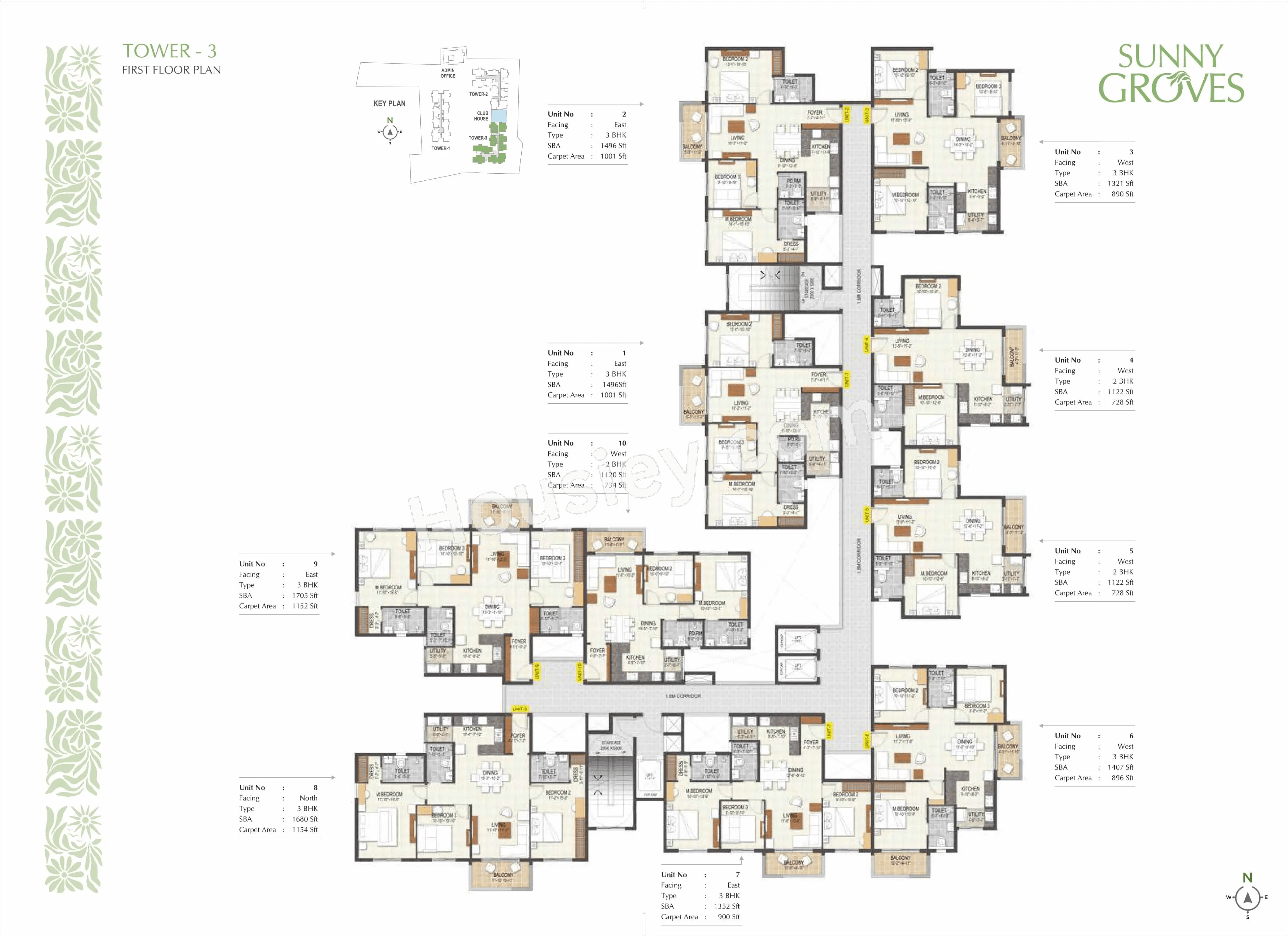 Cynosure Sunny Groves Floor plan 3