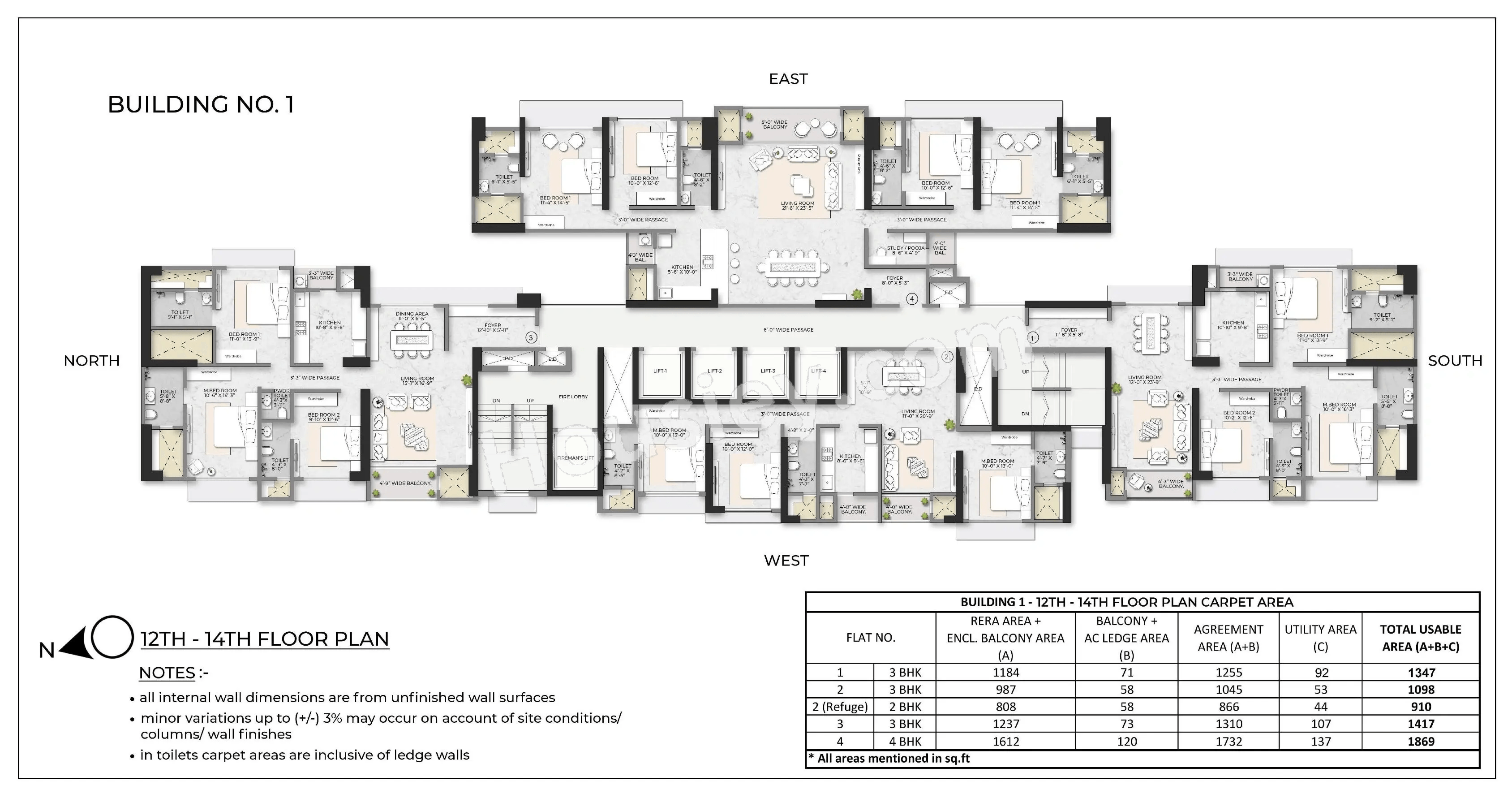 Debonair Classic Floor plan 2
