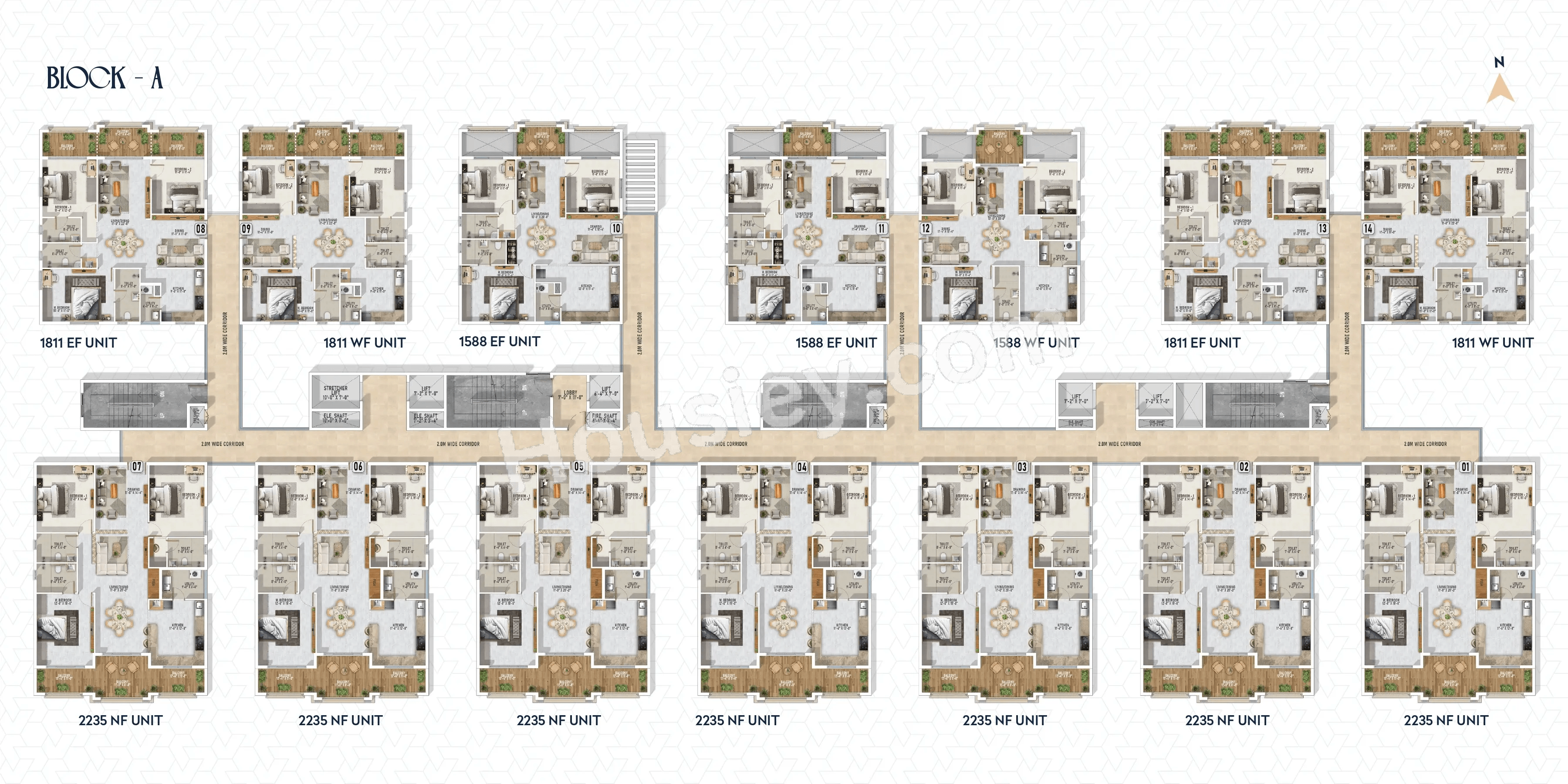 Deevyashakti Amara Floor plan 1