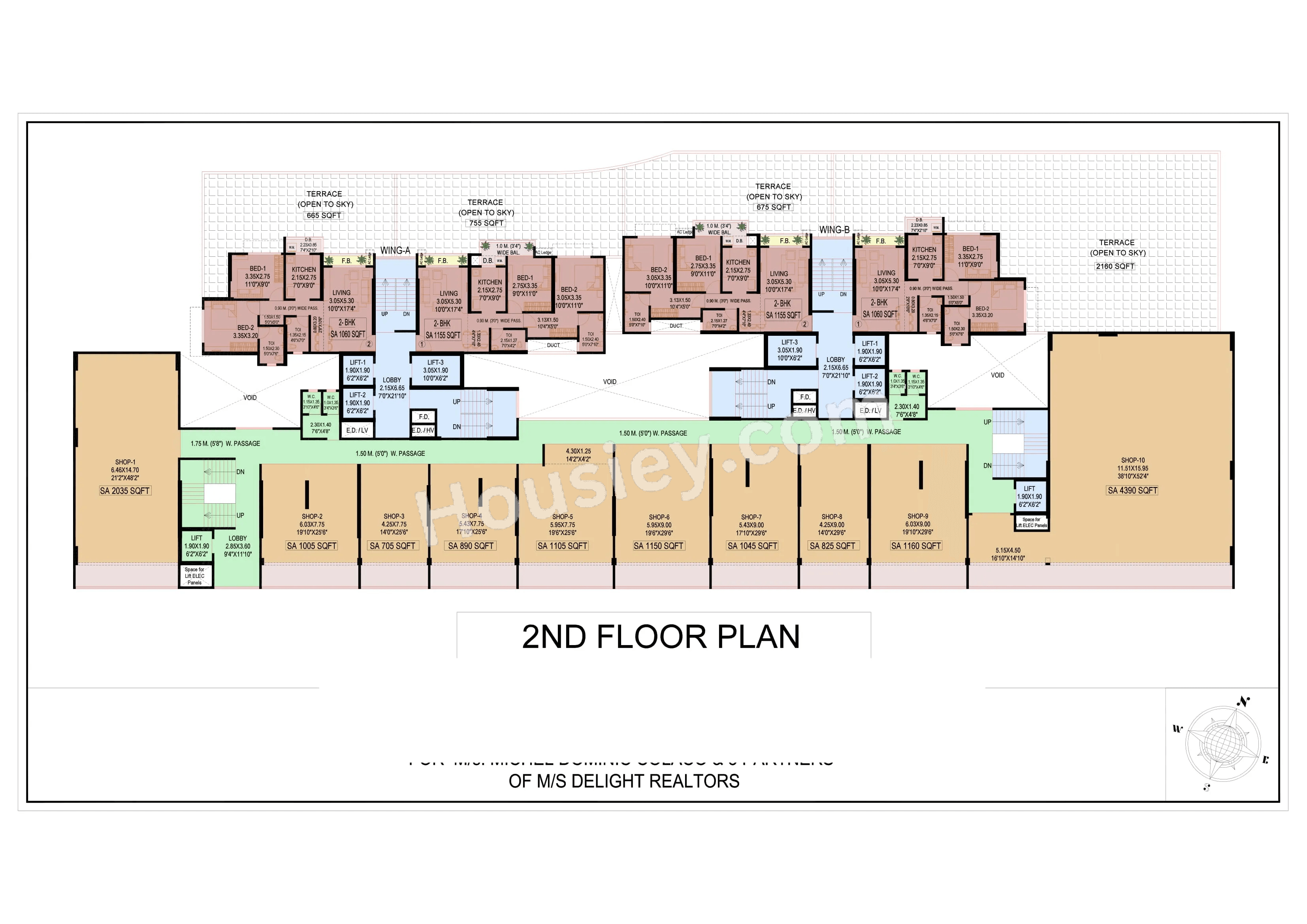 Delight Divine Orchid Floor plan 1