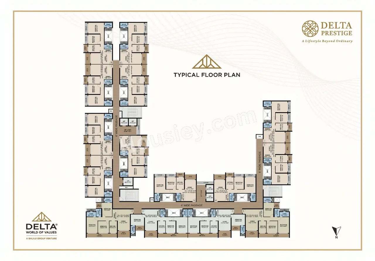 Delta Prestige Floor Plan