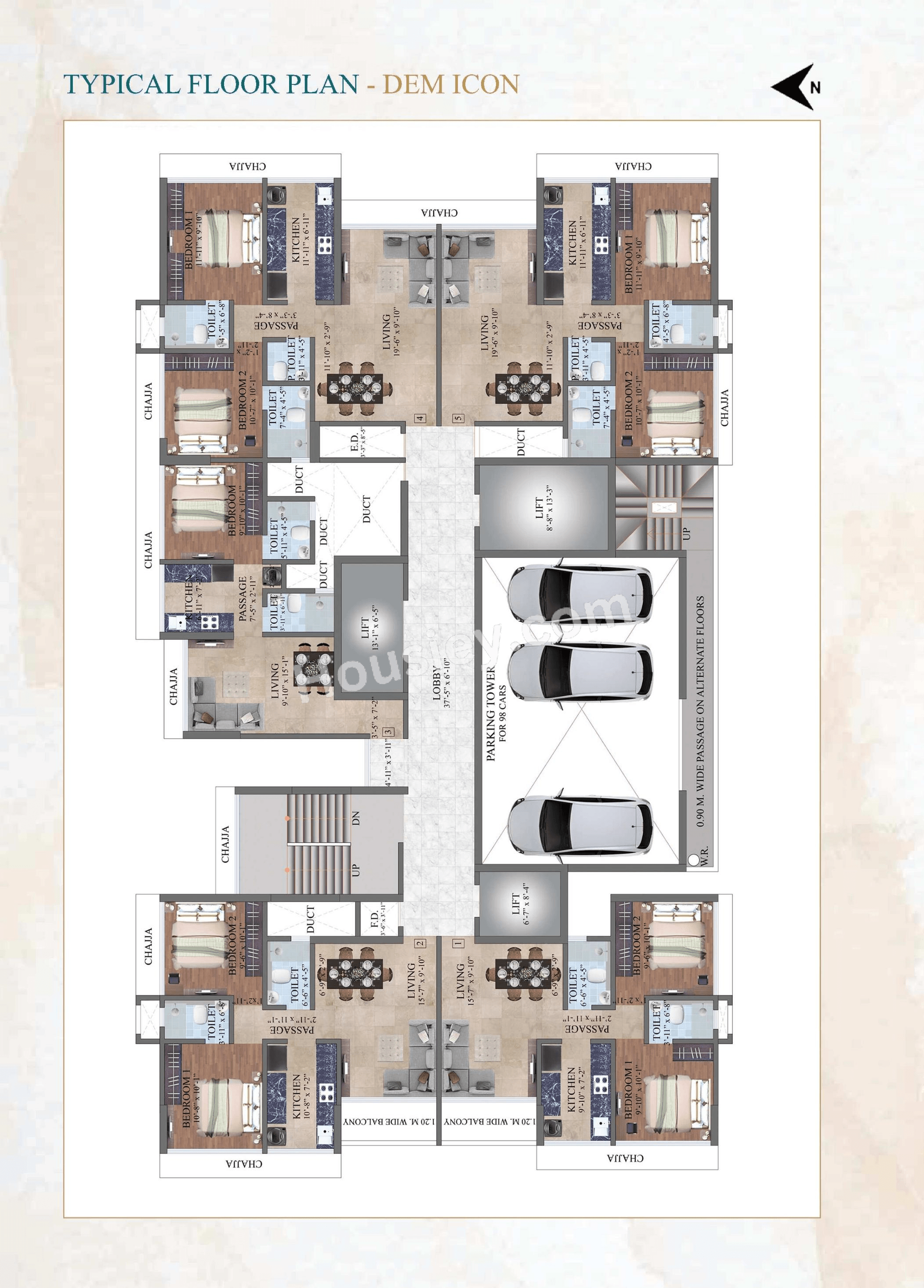 Dem Icon Floor Plan