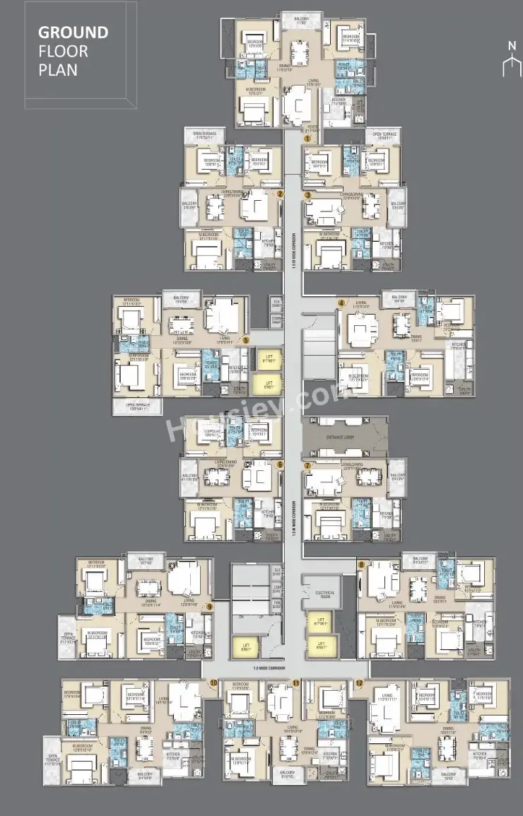 Desai Empire Floor Plan