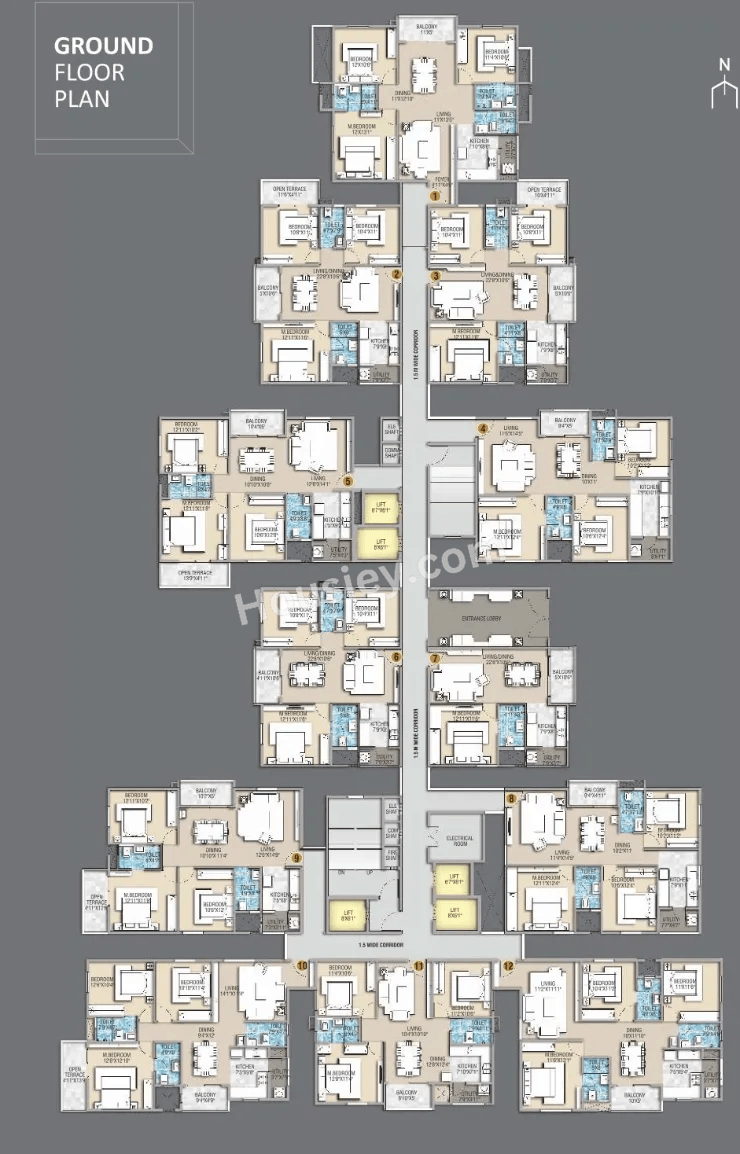 Desai Empire Floor Plan