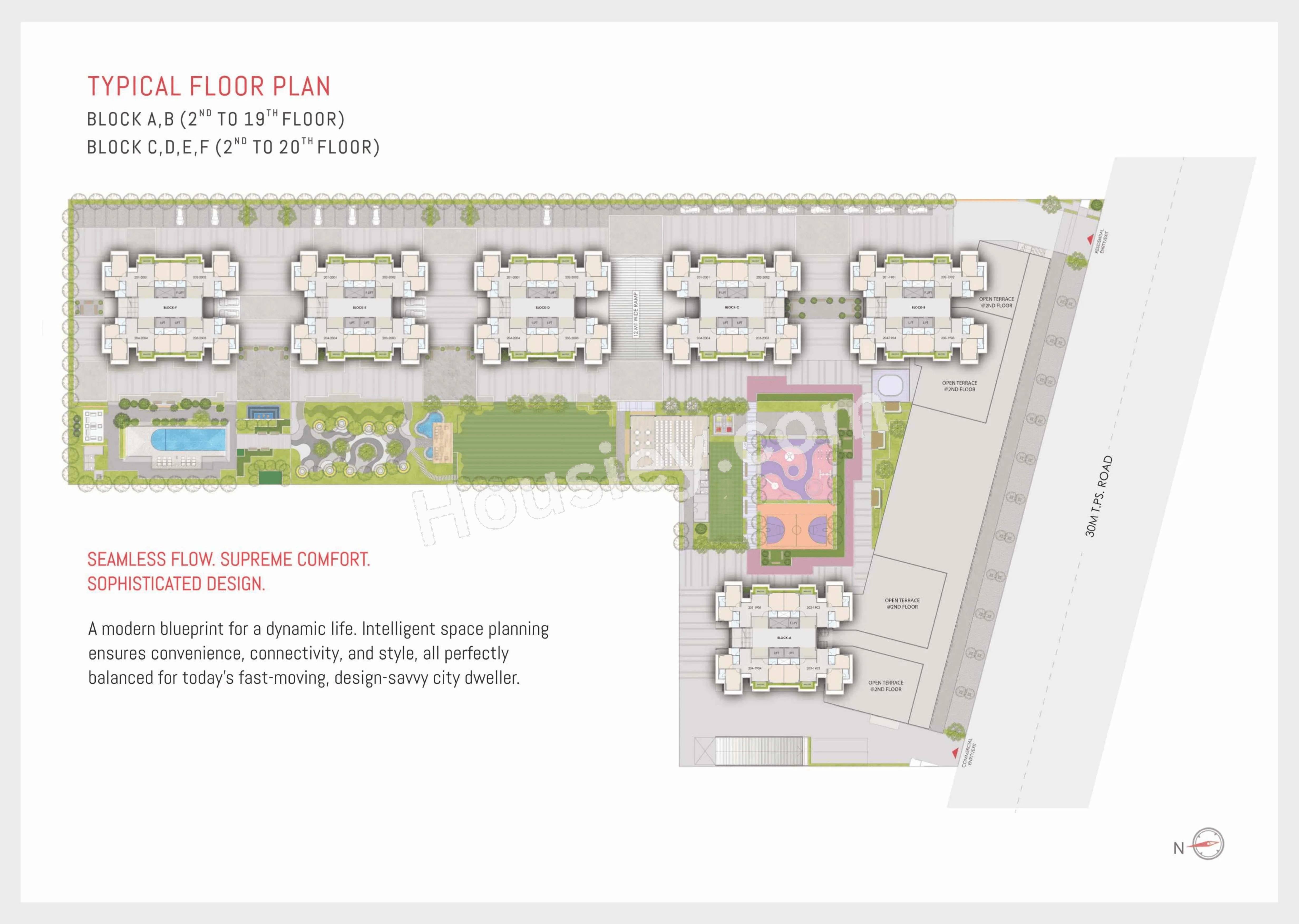 Dev The Galaxy Floor plan 1