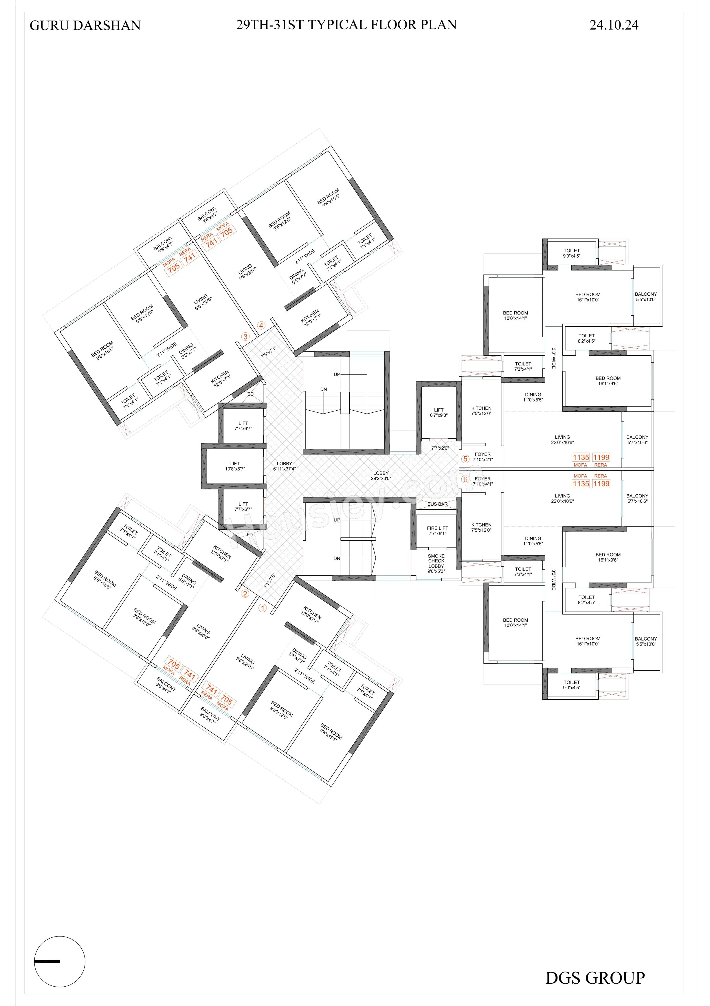 DGS Gurudarshan Floor plan 1