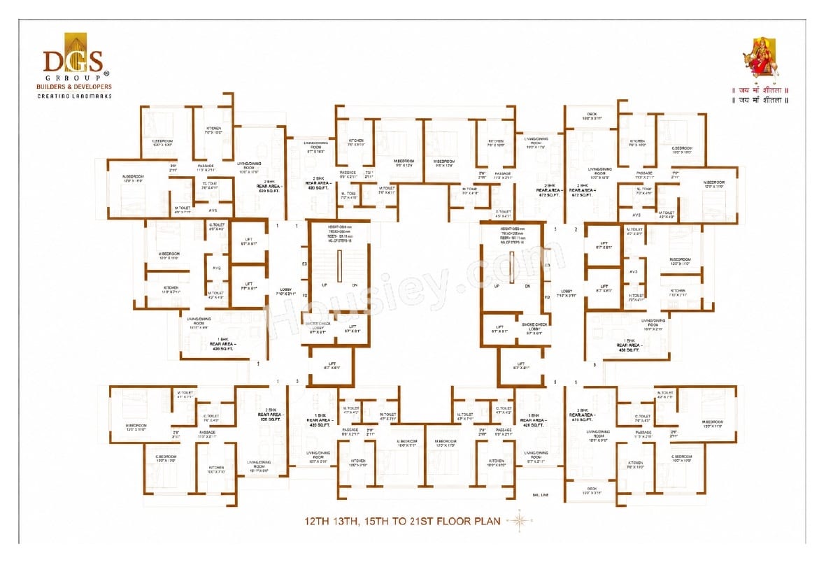 DGS Sheetal Forestia Floor Plan