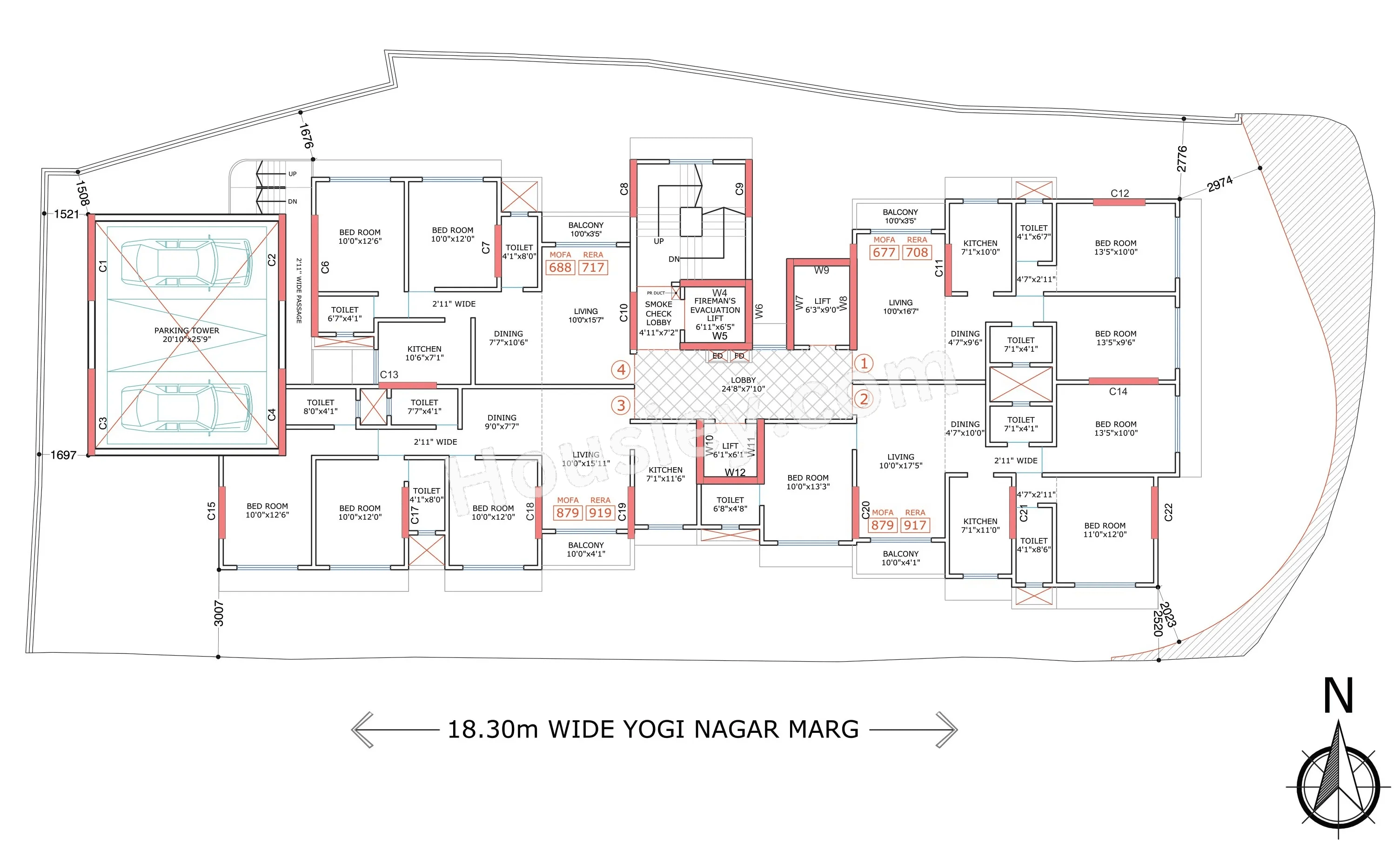DGS Sheetal Raj Ratan Floor Plan