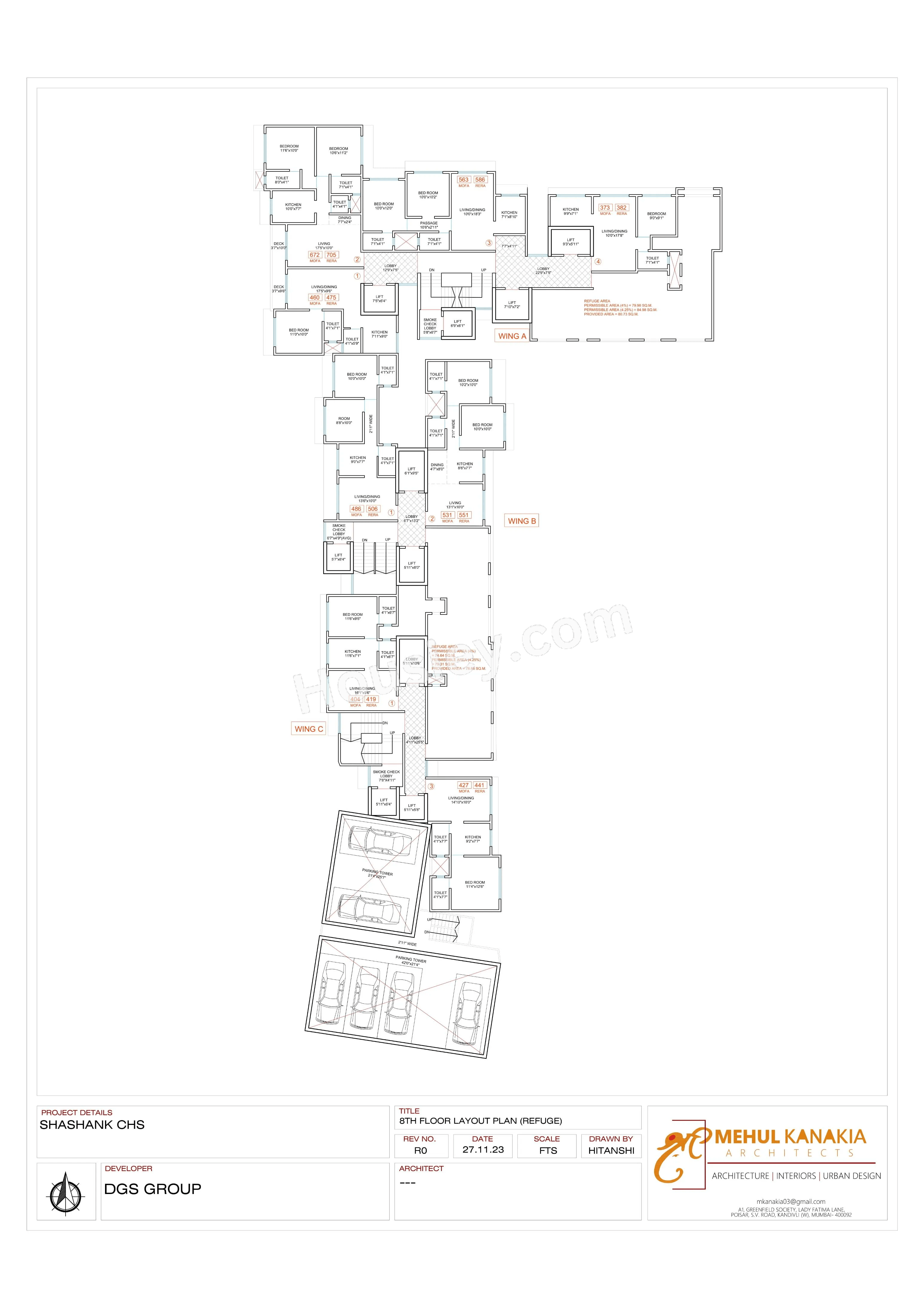 DGS Sheetal Shashank Floor plan 3