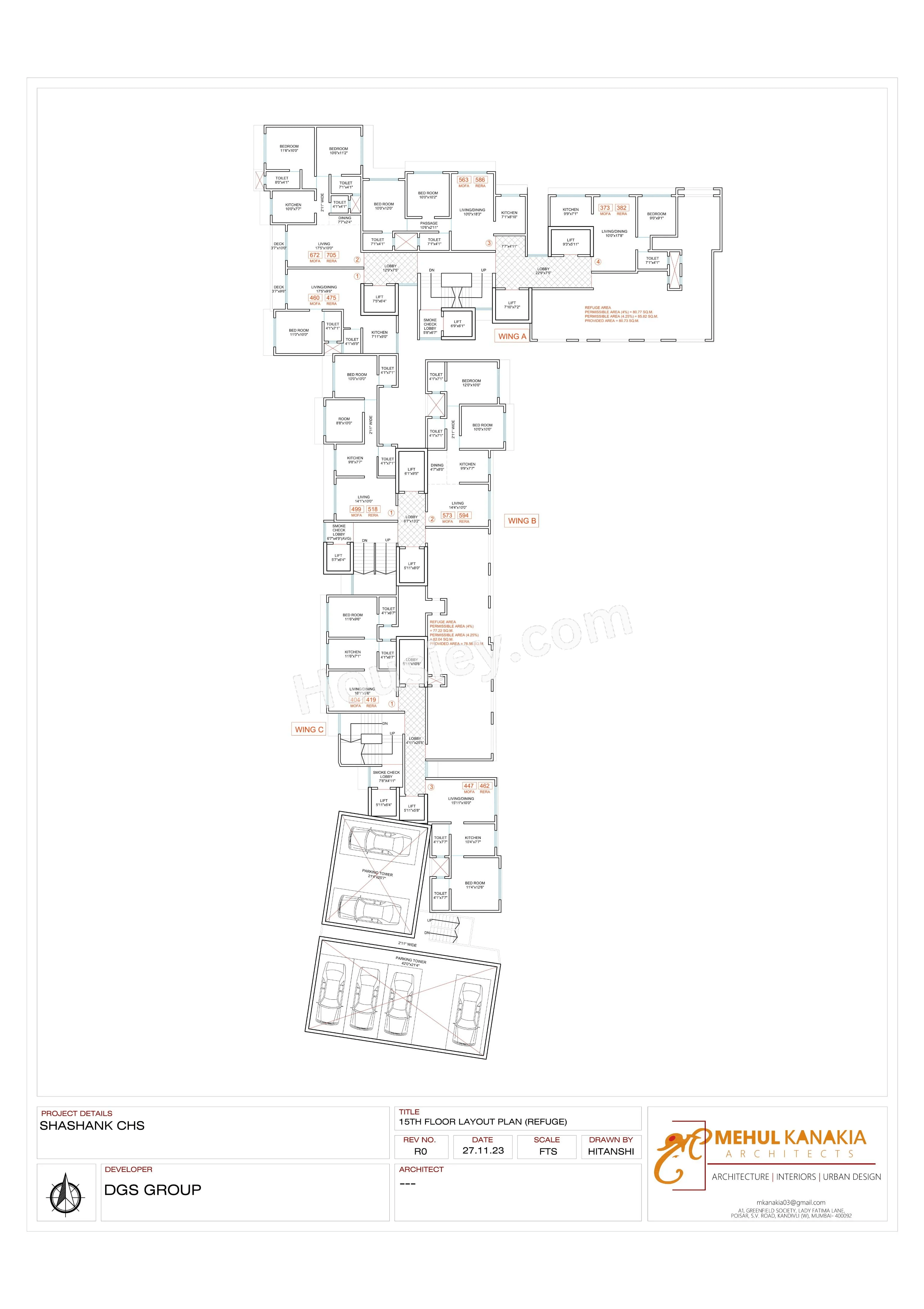 DGS Sheetal Shashank Floor plan 5